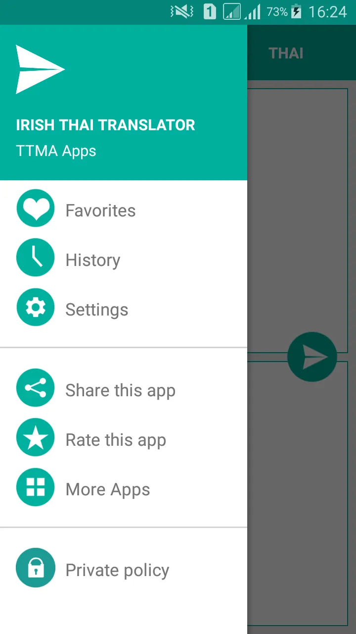 Irish Thai Translator | Indus Appstore | Screenshot