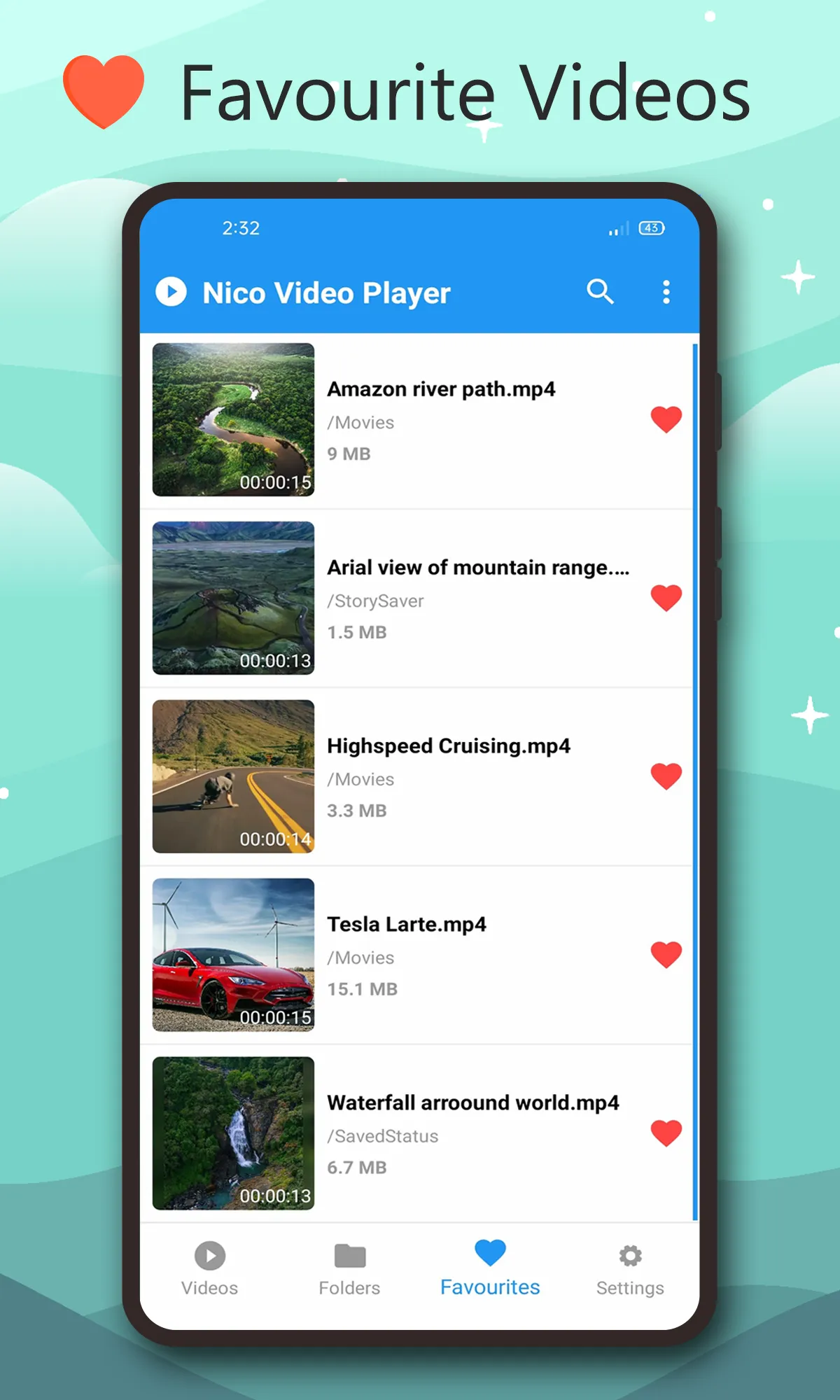 Nico Video Player - Ultra HD,  | Indus Appstore | Screenshot