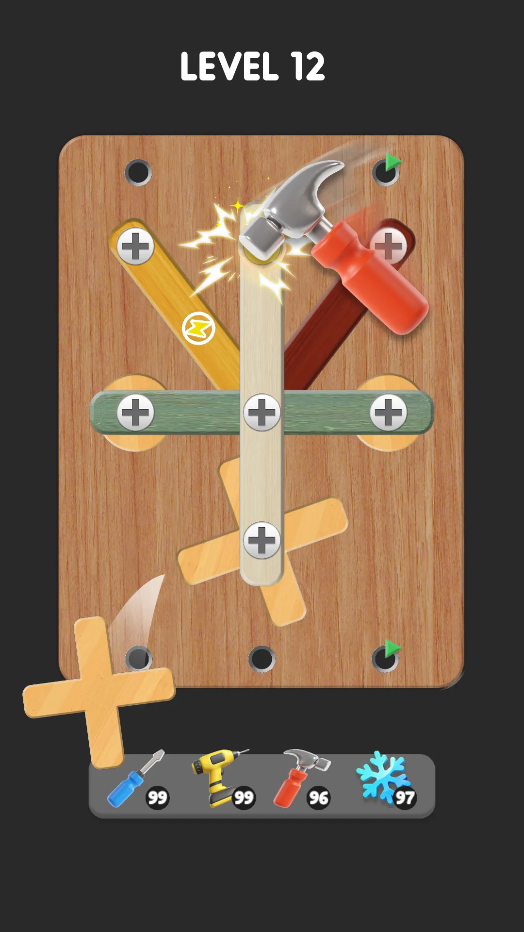 Wood Screw Puzzle, Nuts&Bolts | Indus Appstore | Screenshot