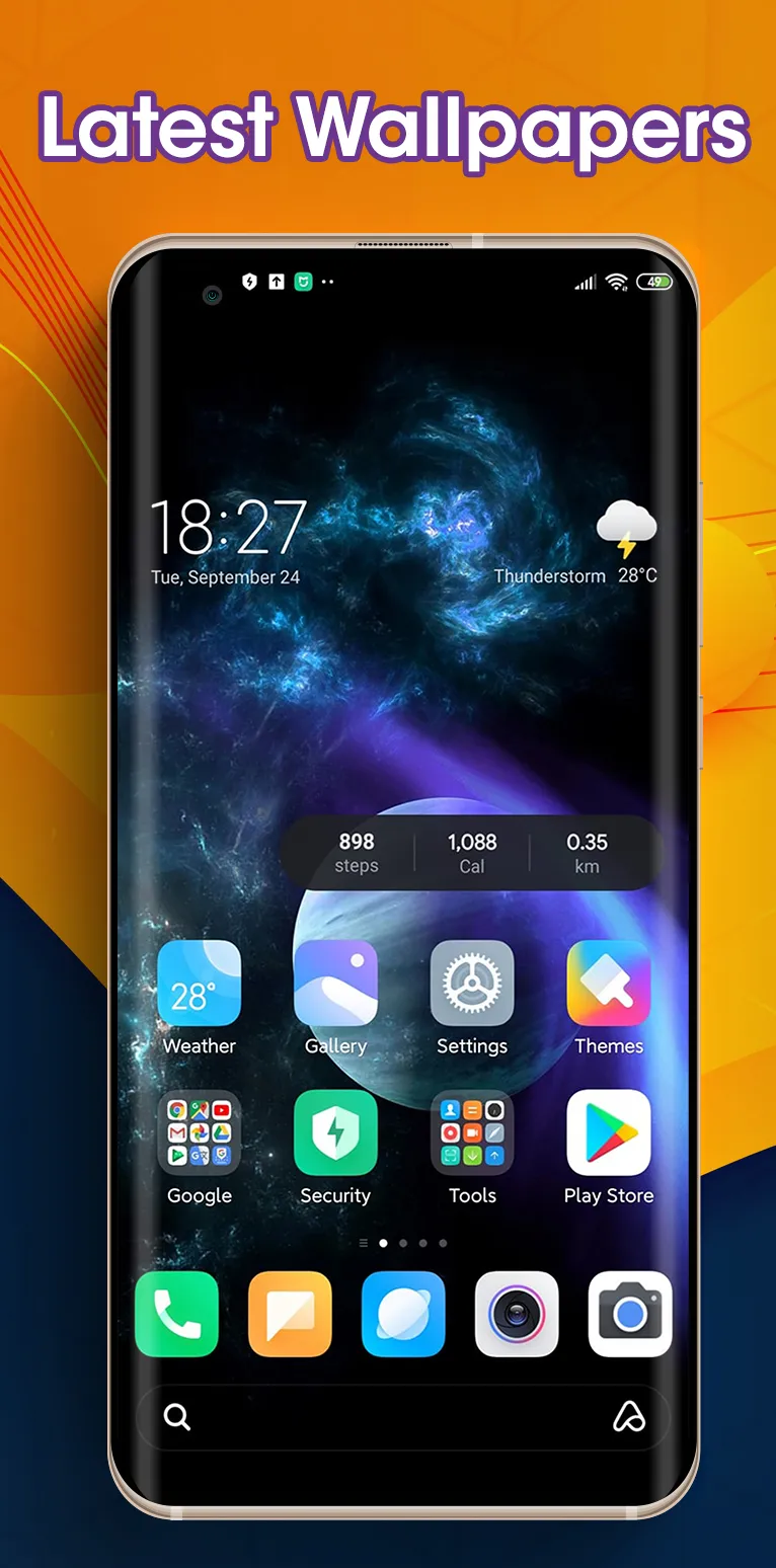 Xiaomi mi 11 Launcher, theme | Indus Appstore | Screenshot