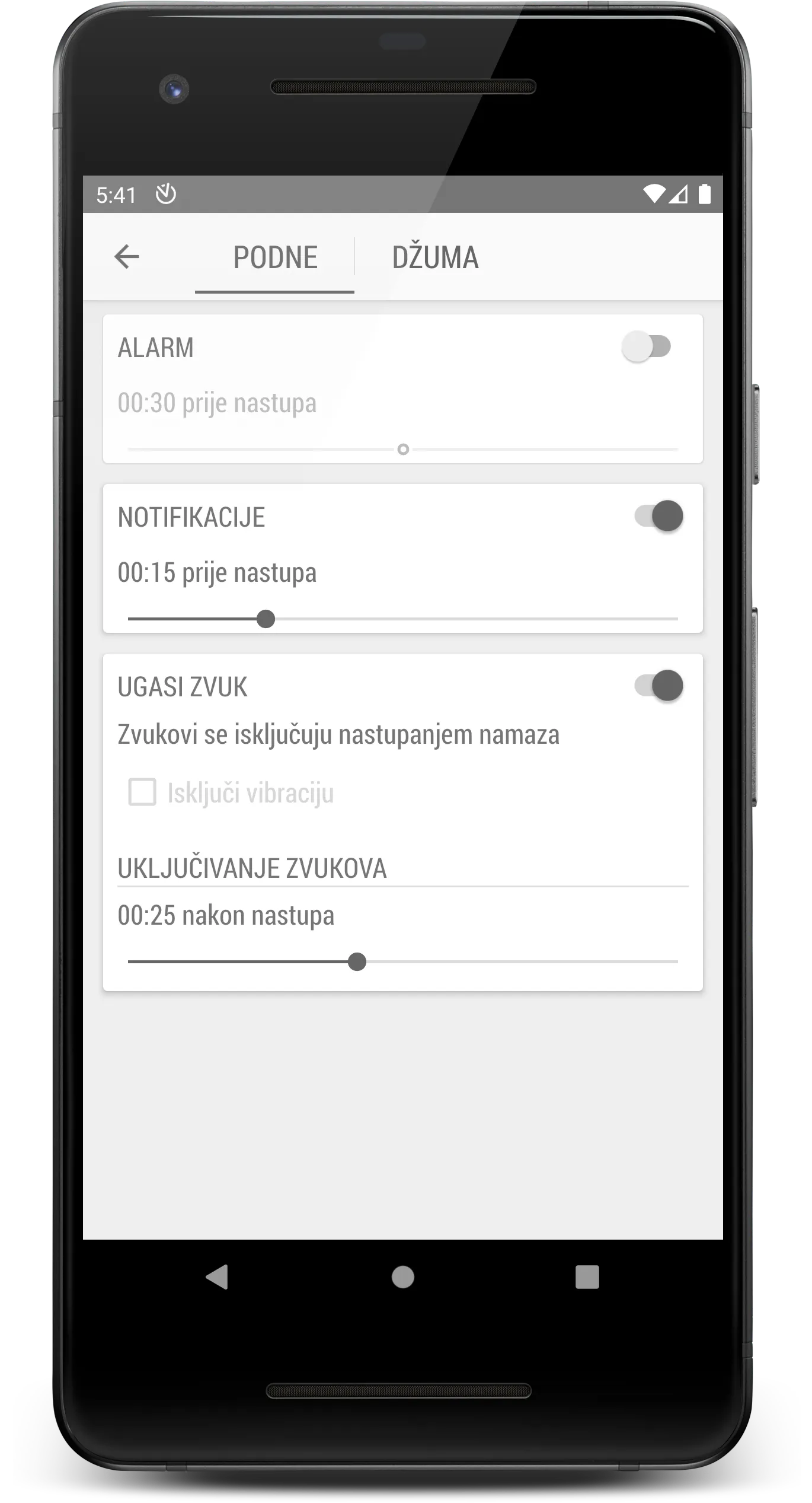 Vaktija.ba | Indus Appstore | Screenshot