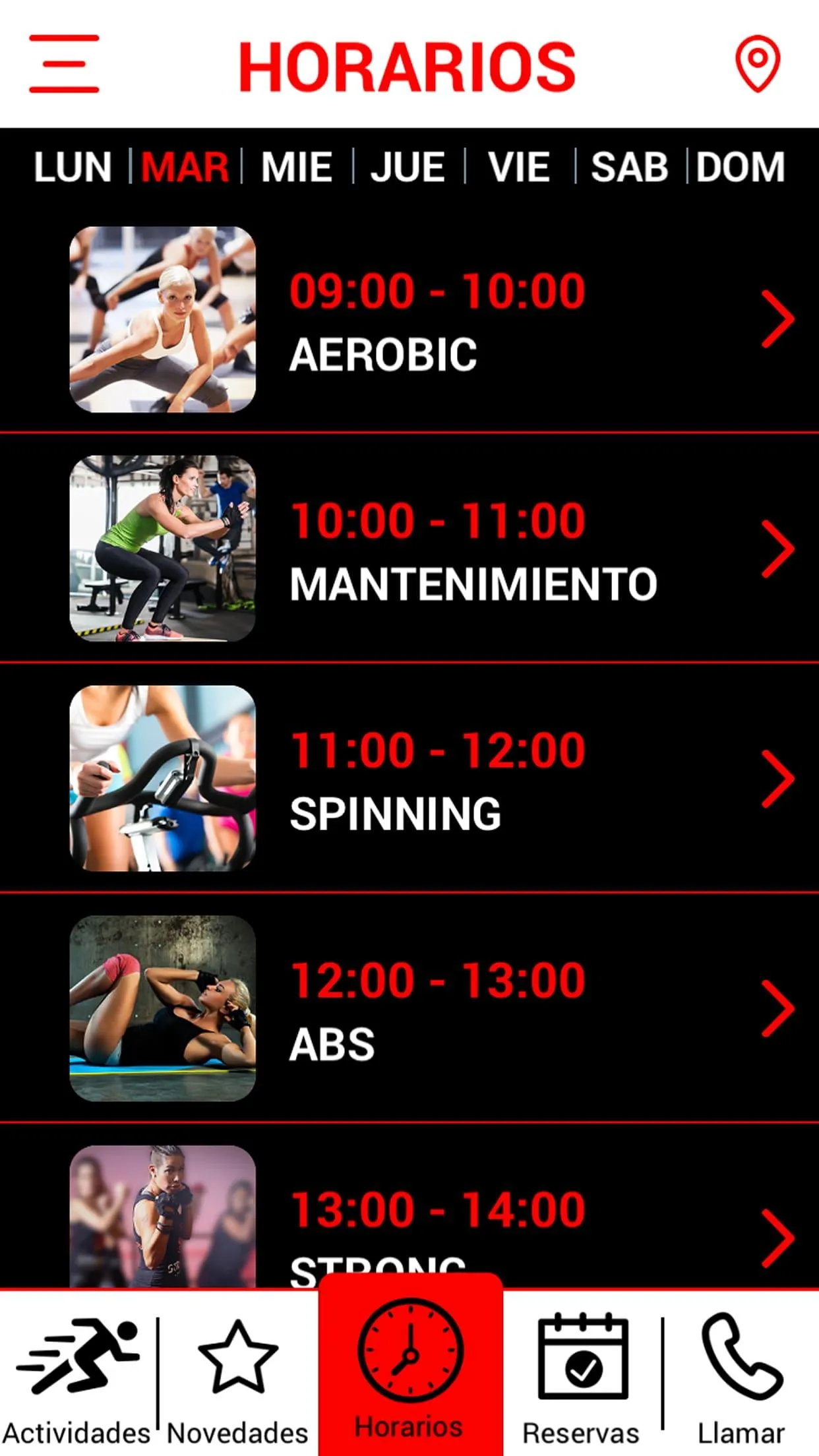 Fitland Fuerteventura | Indus Appstore | Screenshot