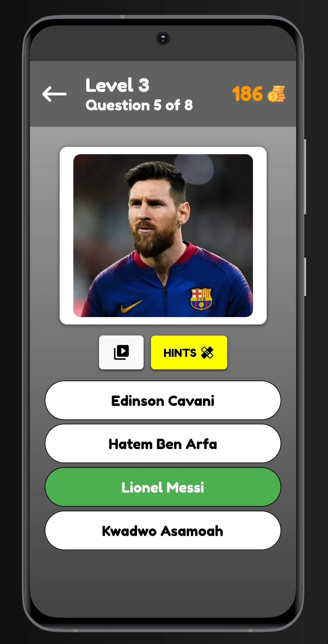 Football Quiz | Player Quiz | Indus Appstore | Screenshot