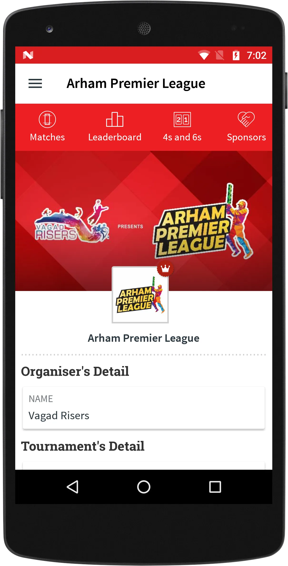 Arham Premier League | Indus Appstore | Screenshot