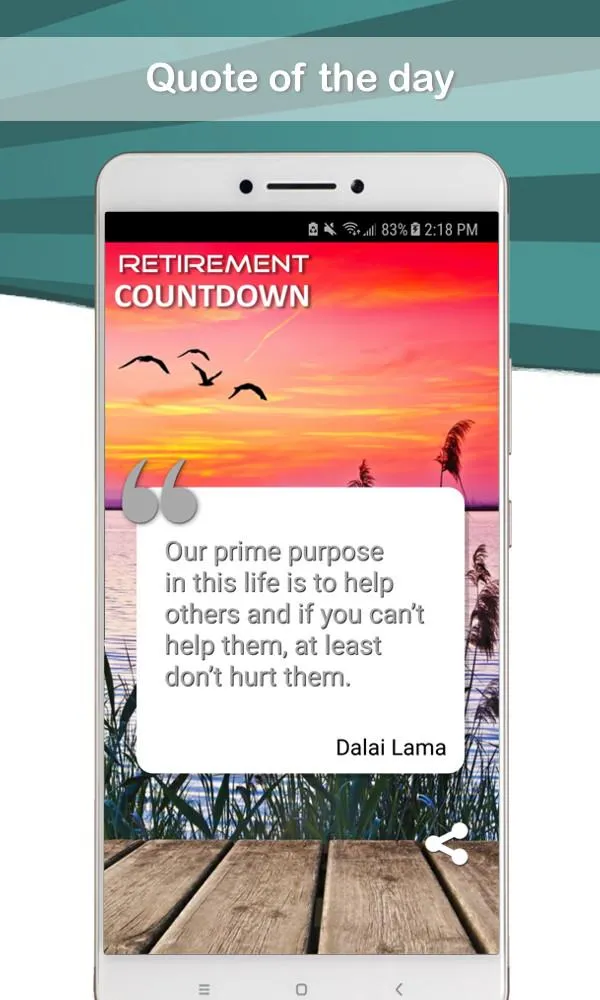 Retirement Countdown | Indus Appstore | Screenshot