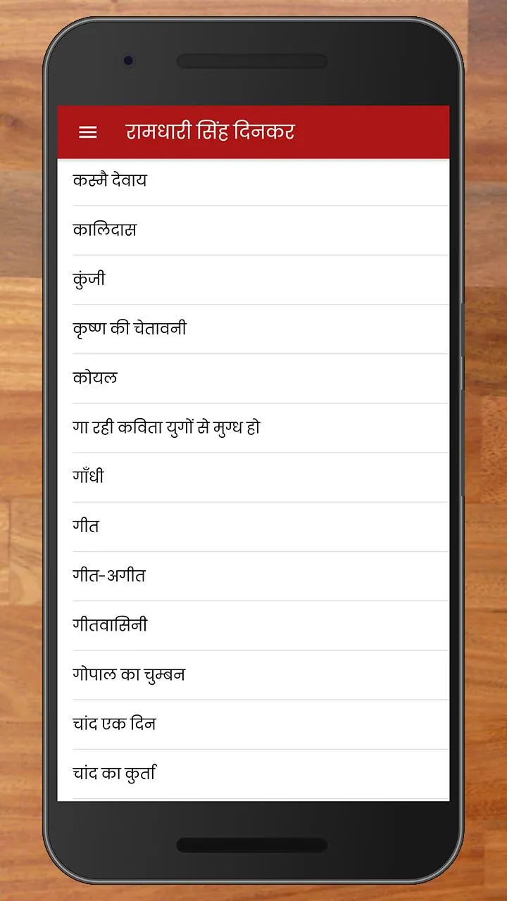 Ramdhari Singh Dinkar Poems in | Indus Appstore | Screenshot