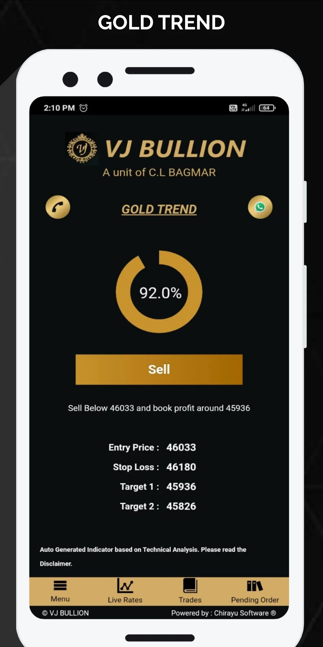 Vijetha Bullion | Indus Appstore | Screenshot