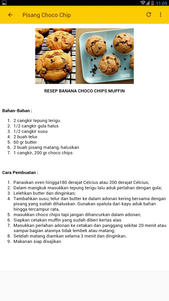 resep pisang terlengkap | Indus Appstore | Screenshot