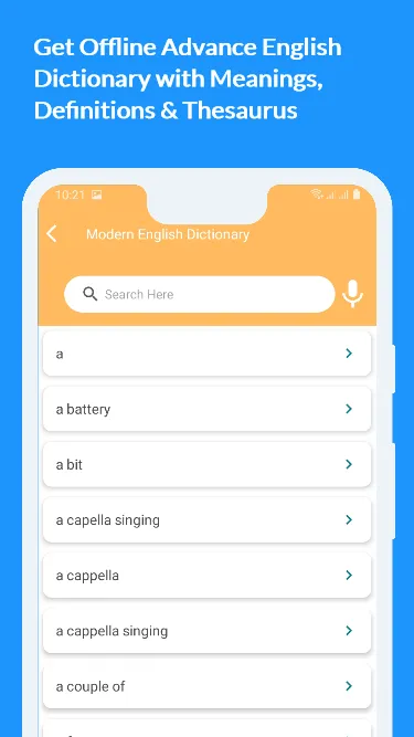 Advanced English Dictionary | Indus Appstore | Screenshot