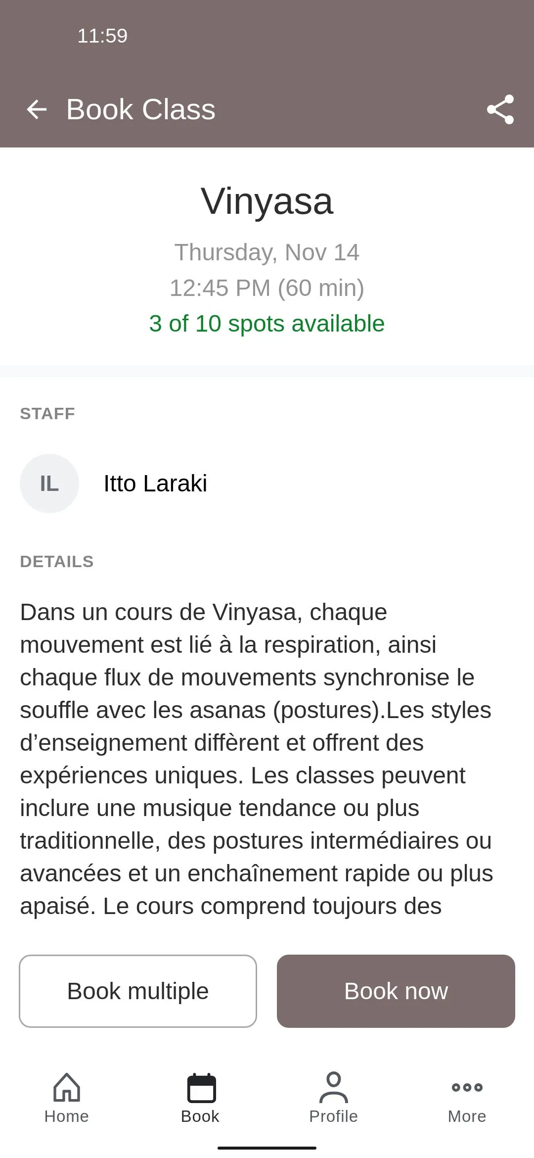 Om Yoga Studios | Indus Appstore | Screenshot