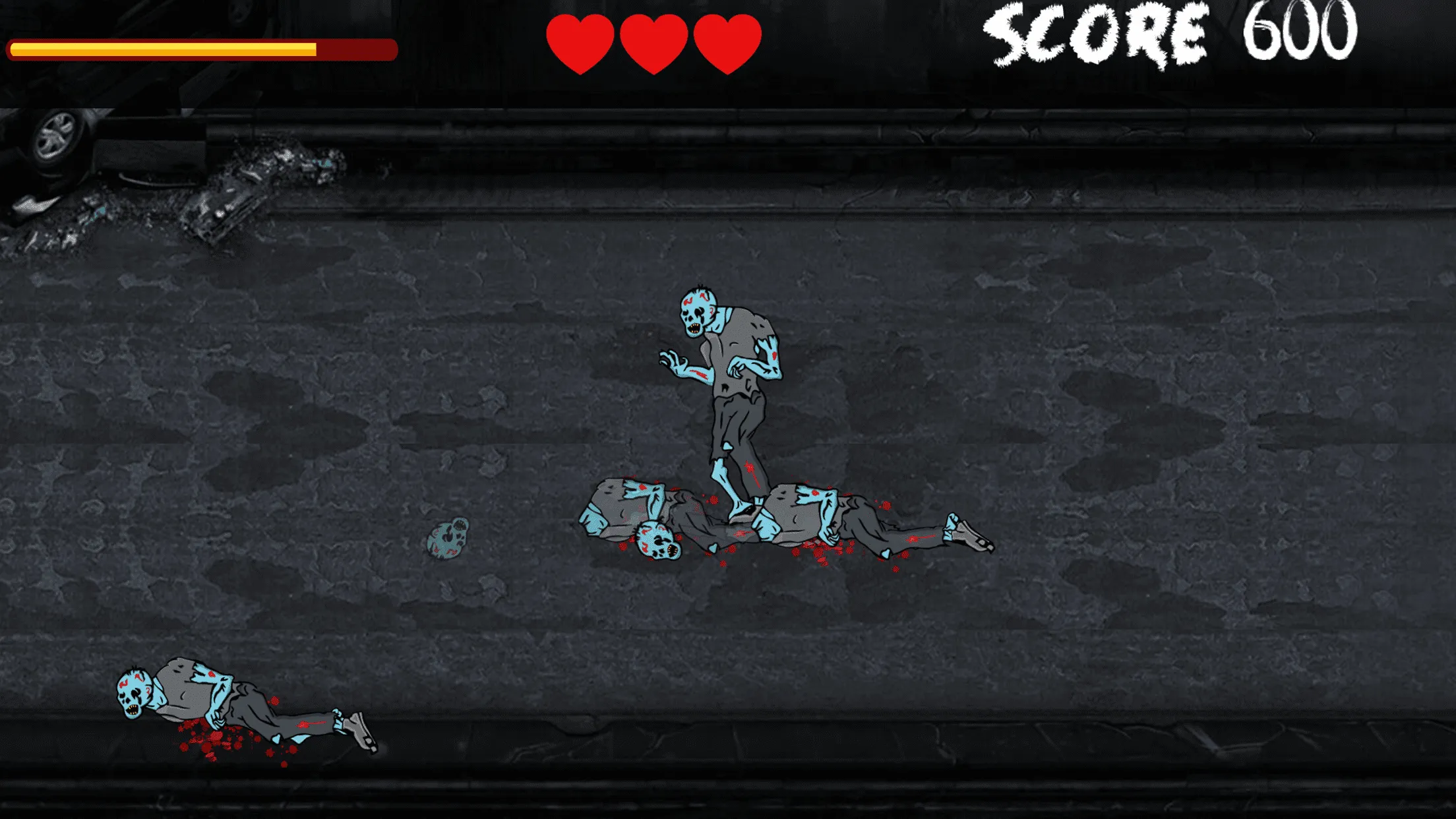 Zombie Smasher Highway Attack! | Indus Appstore | Screenshot