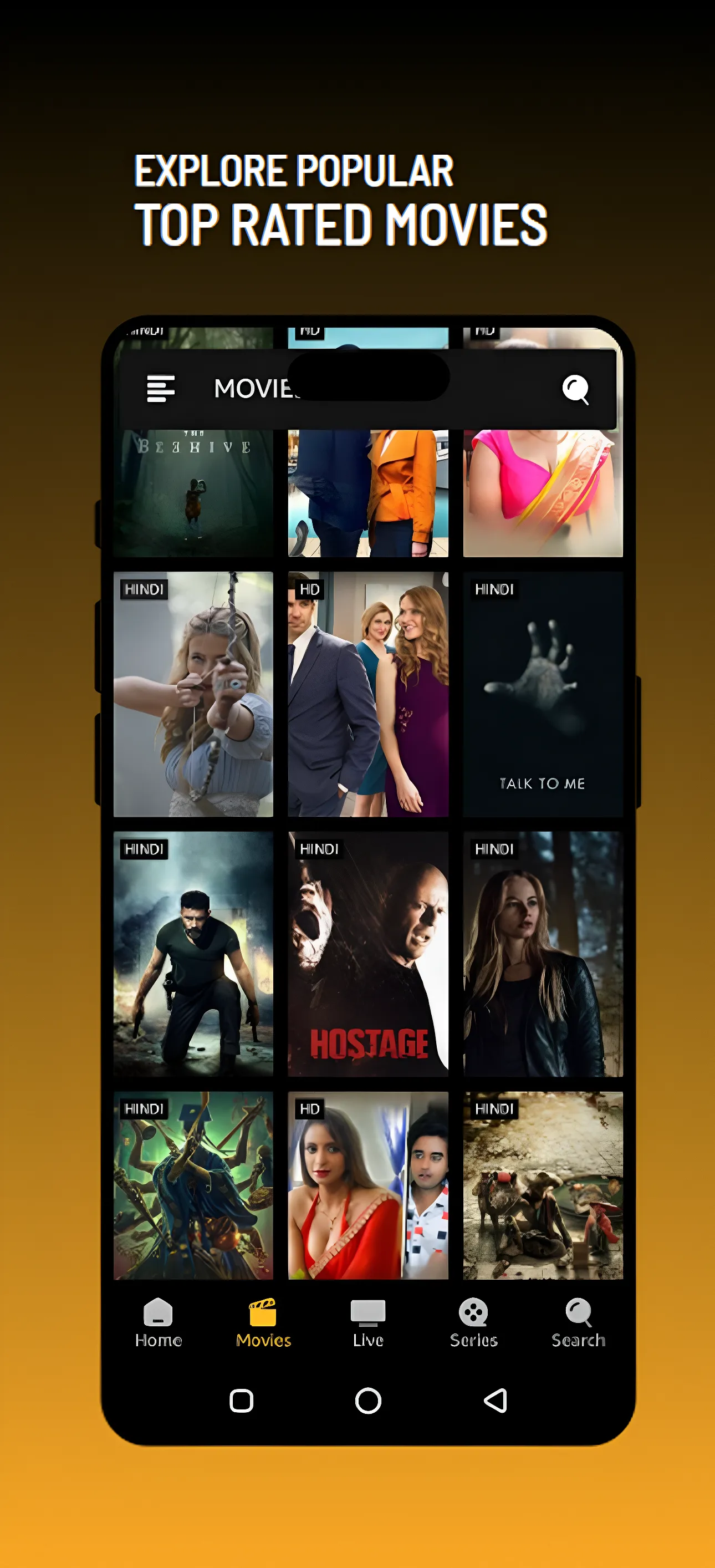 Picasso: Live TV, Movie & Show | Indus Appstore | Screenshot