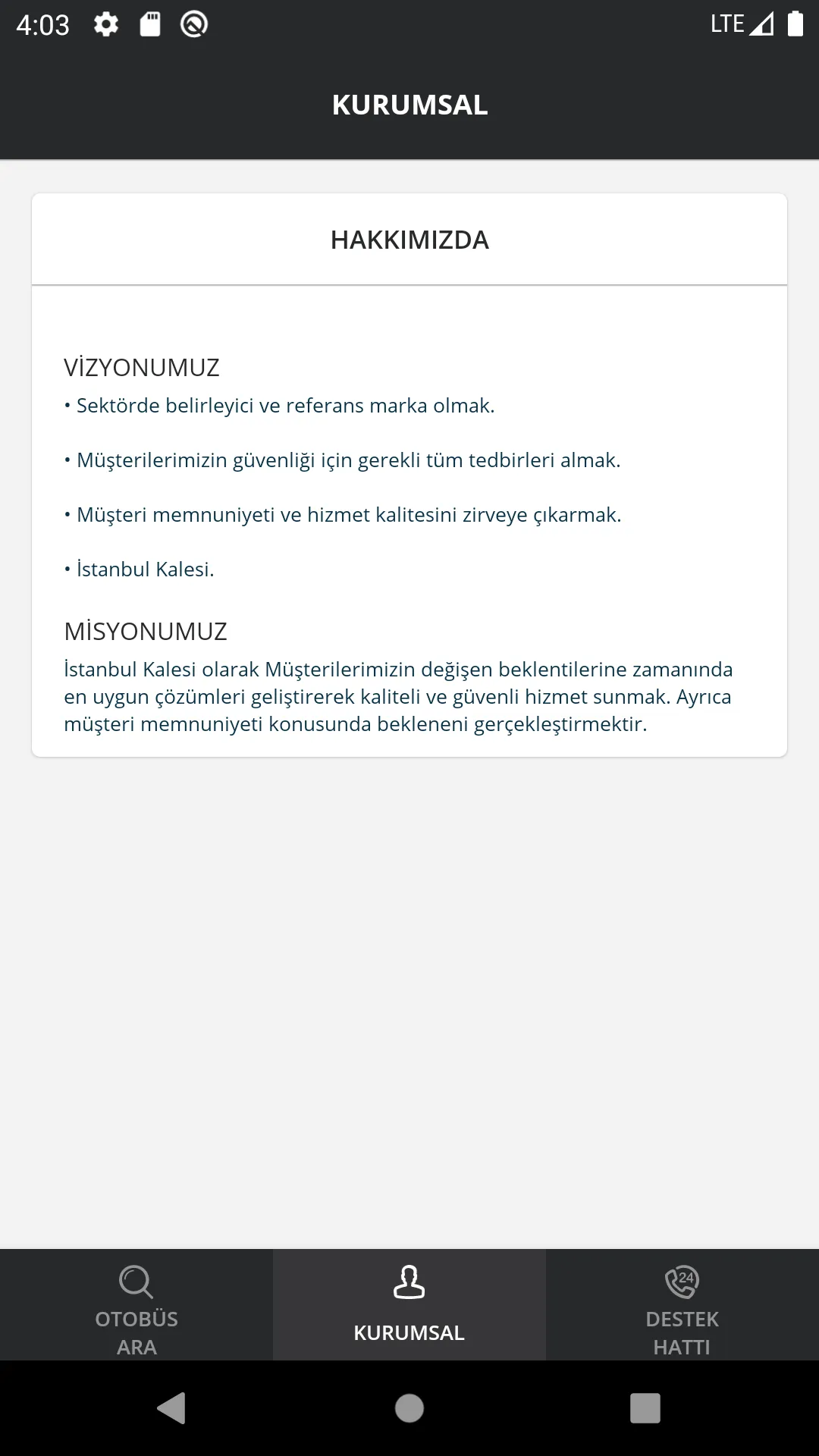 İstanbul Kalesi Turizm | Indus Appstore | Screenshot