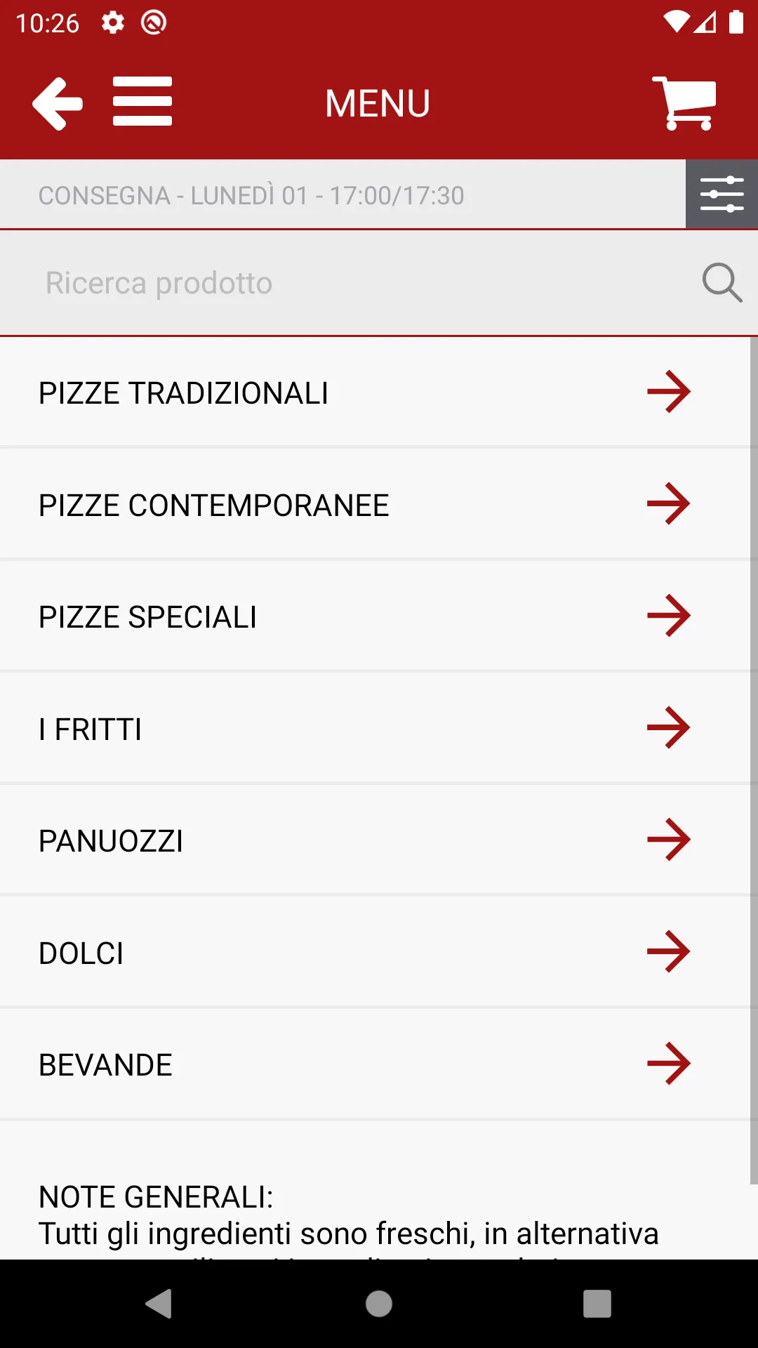 Pizzeria Gennarì | Indus Appstore | Screenshot