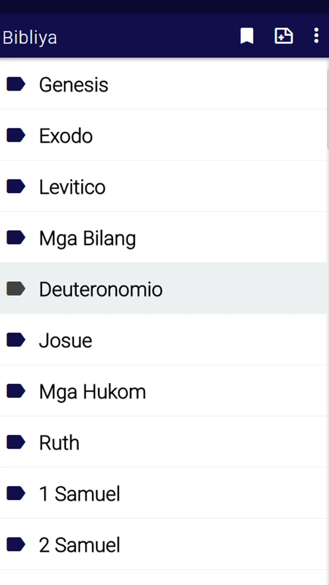 Tagalog Bible | Indus Appstore | Screenshot