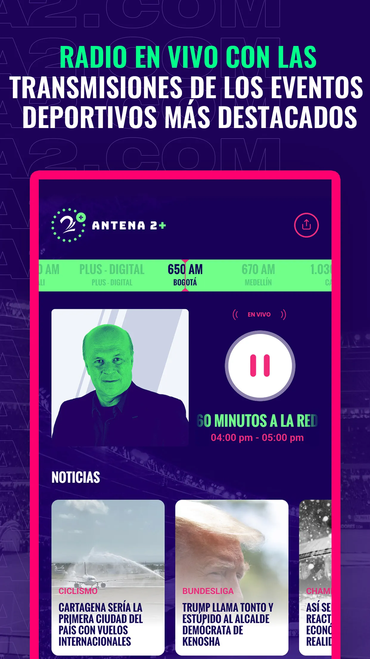 Antena 2 Oficial | Indus Appstore | Screenshot