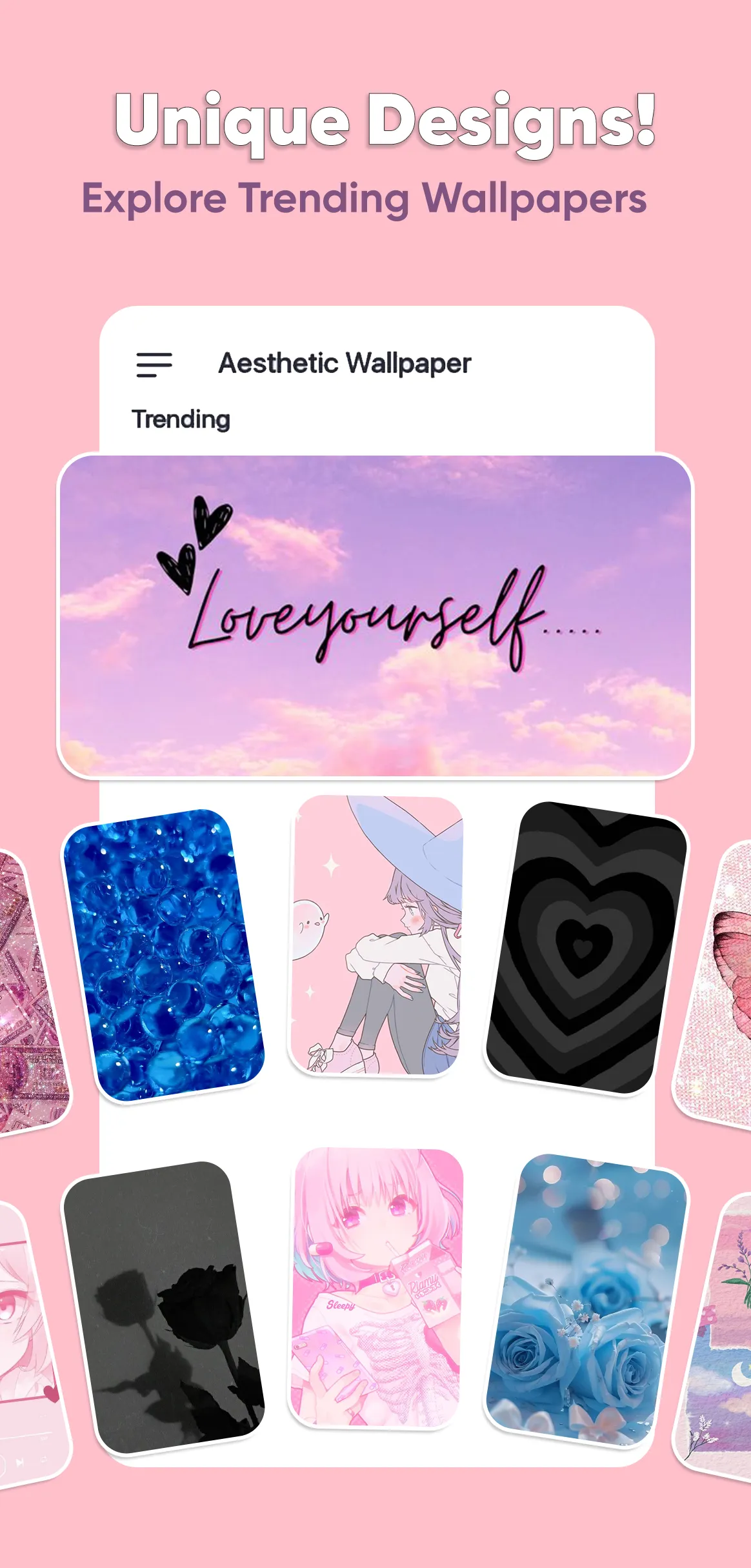 Aesthetic Wallpaper for Girls | Indus Appstore | Screenshot