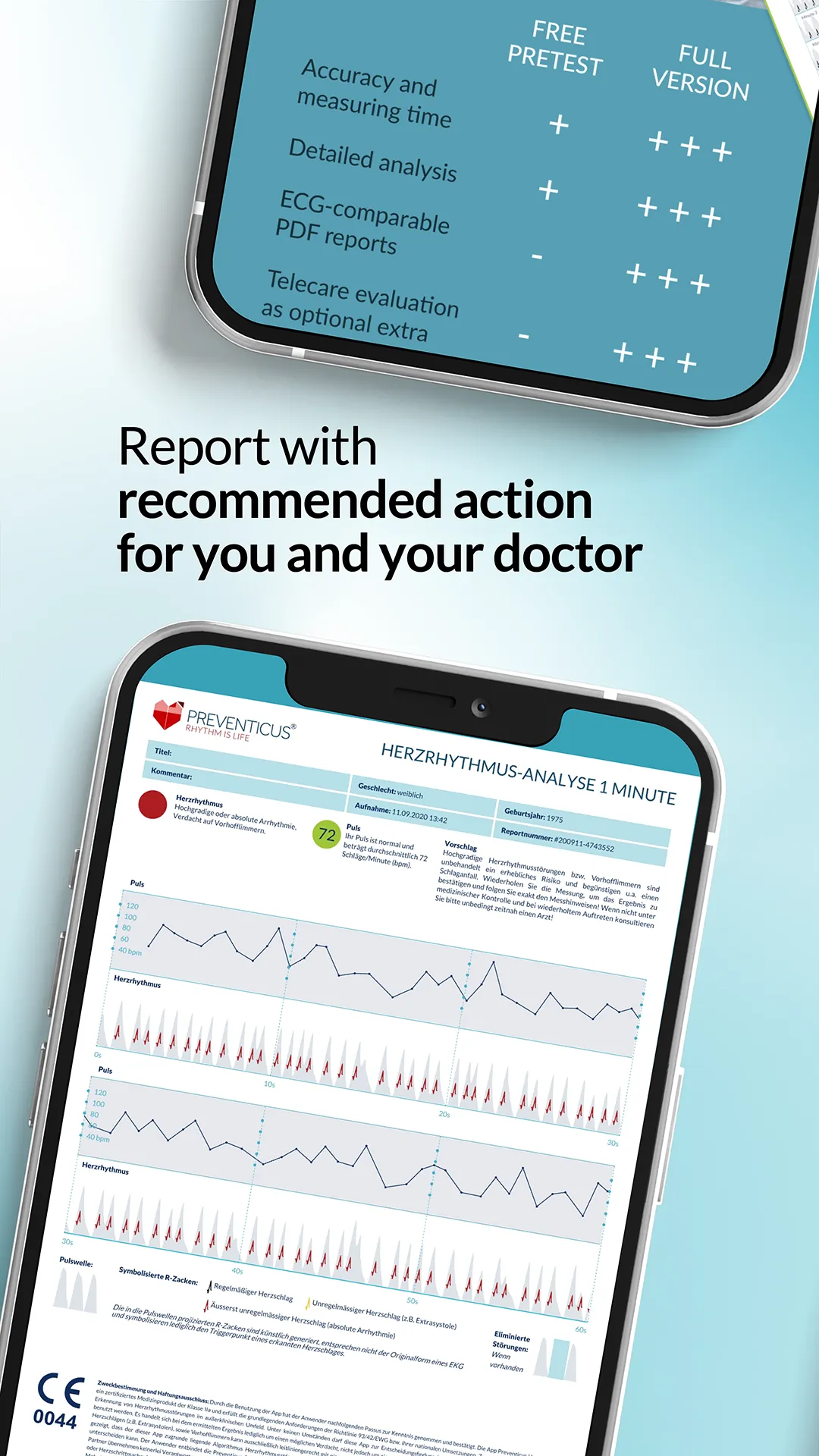 Preventicus Heartbeats | Indus Appstore | Screenshot