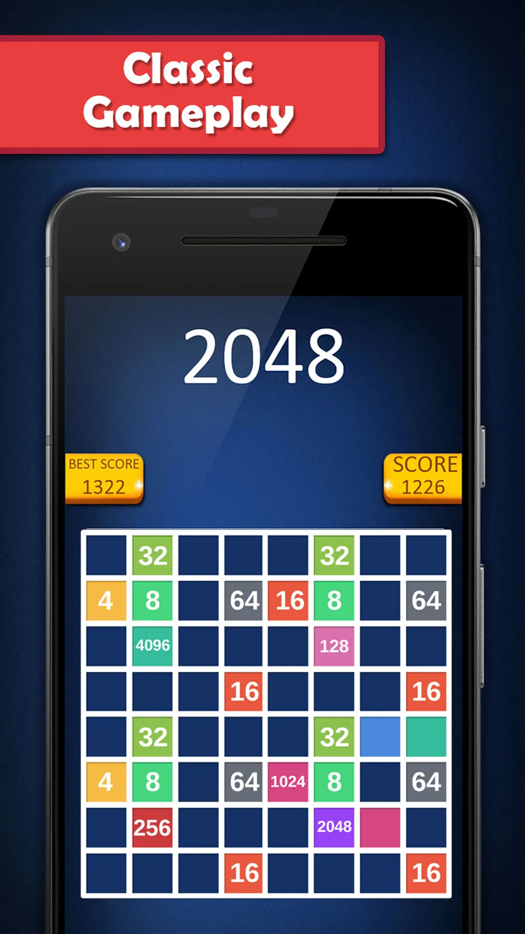 2048 endless puzzle game | Indus Appstore | Screenshot