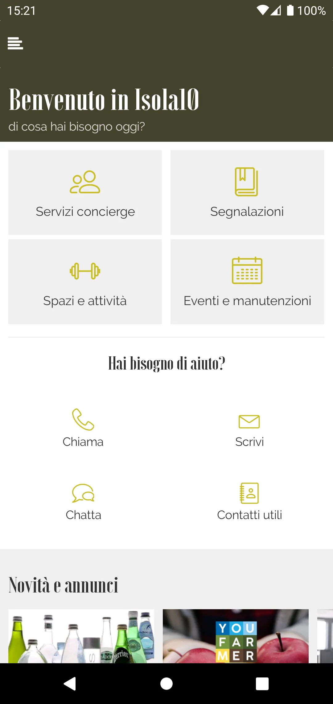 Isola10 Concierge | Indus Appstore | Screenshot