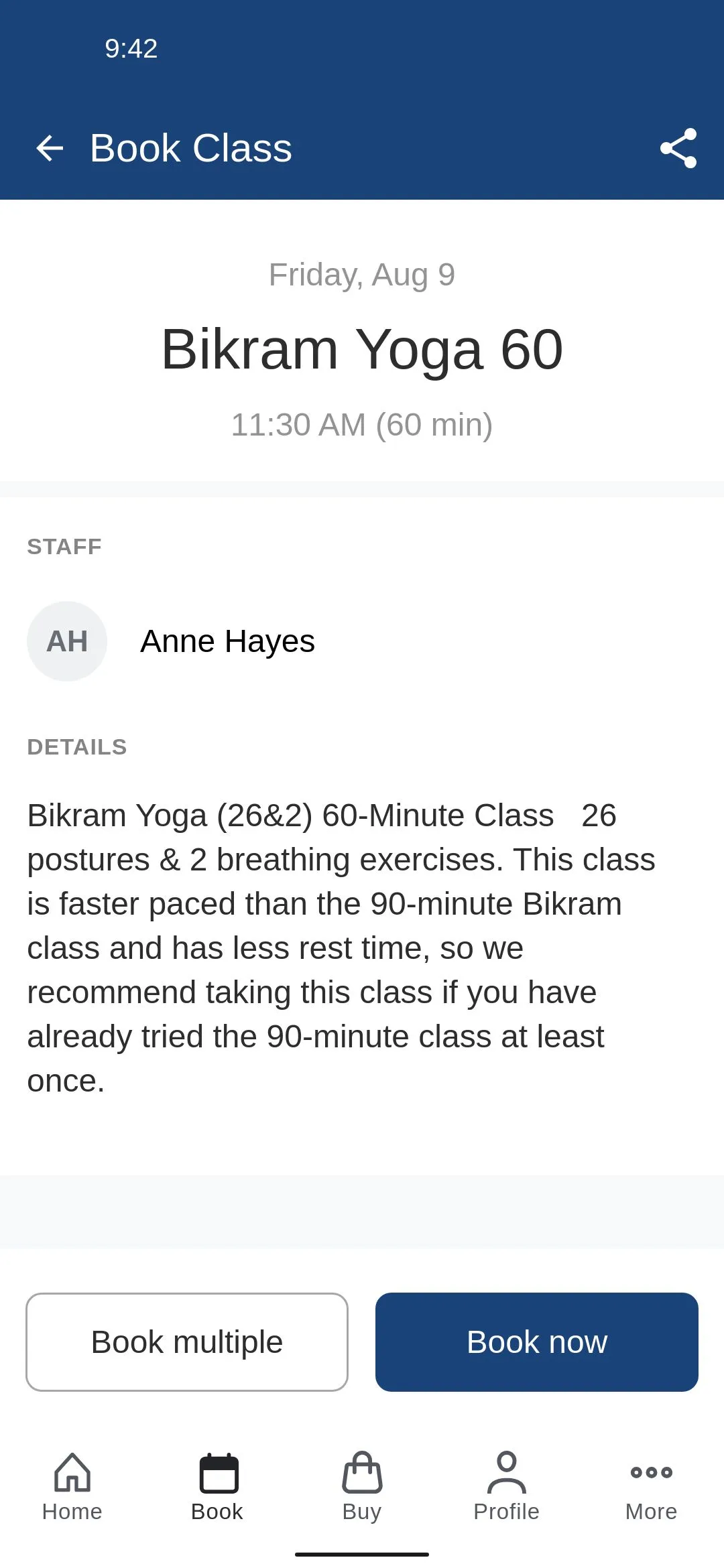 Bikram Yoga Long Beach NY | Indus Appstore | Screenshot