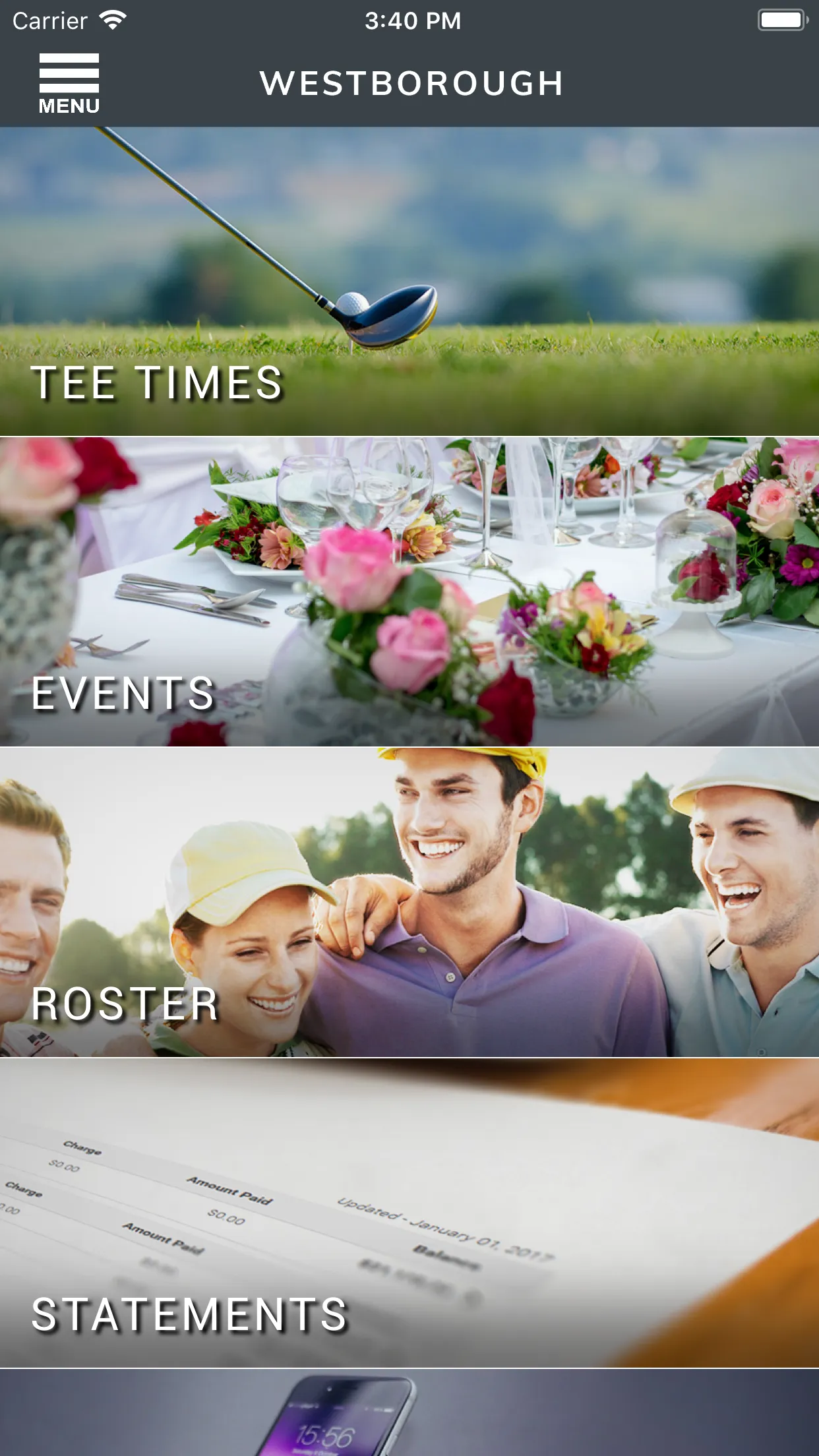 Westborough Country Club | Indus Appstore | Screenshot