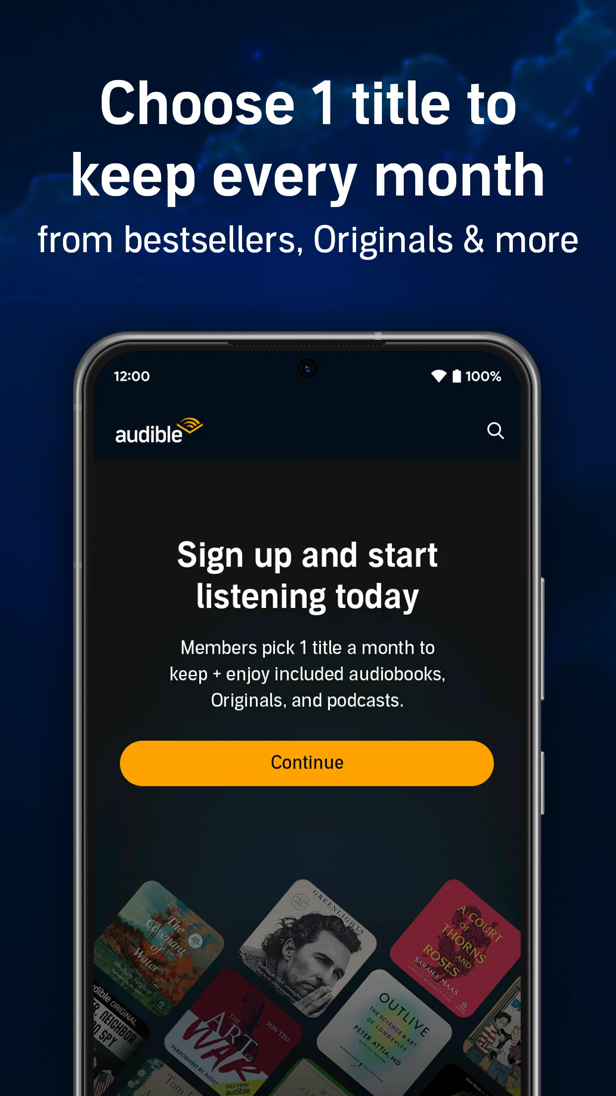 Audible: Audio Entertainment | Indus Appstore | Screenshot