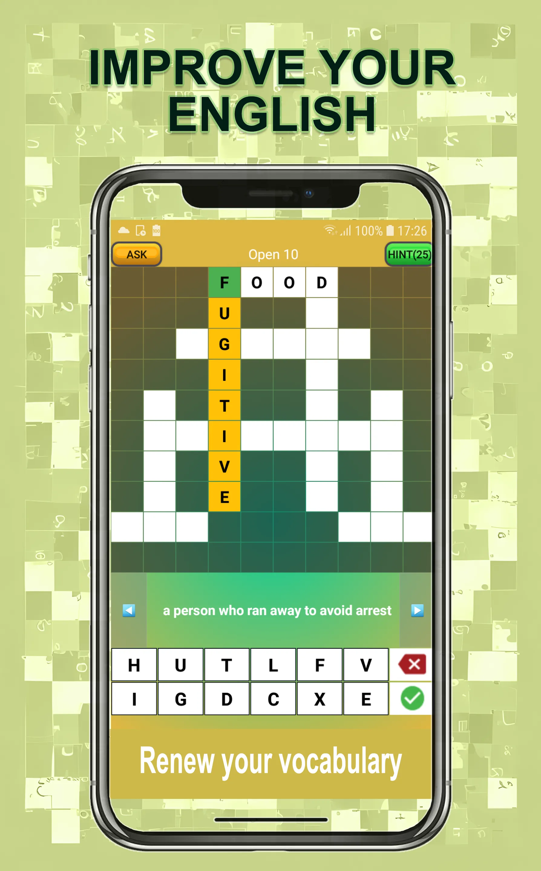 English US Crossword puzzle | Indus Appstore | Screenshot