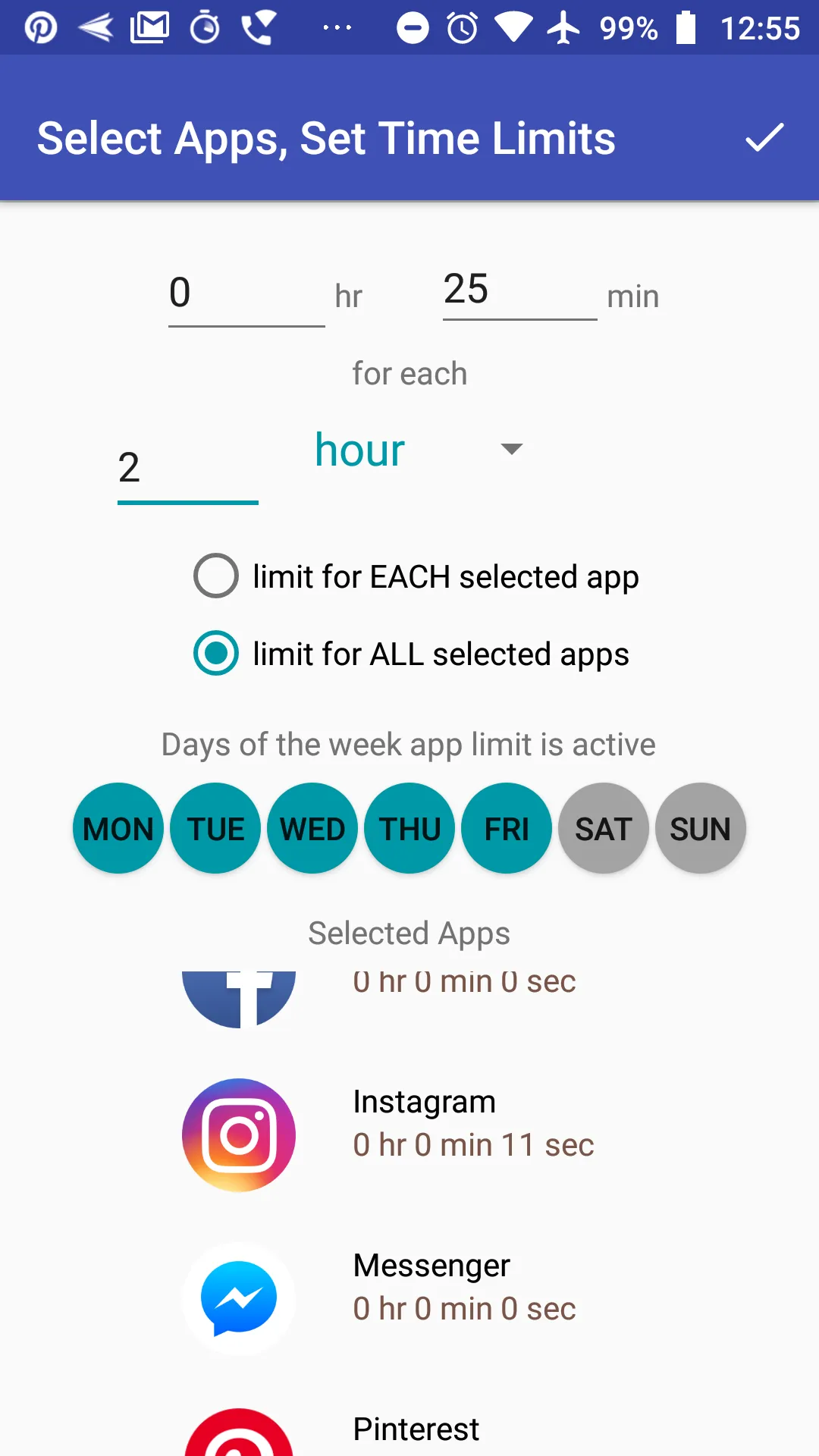 AppTick - App Time Limit[BETA] | Indus Appstore | Screenshot