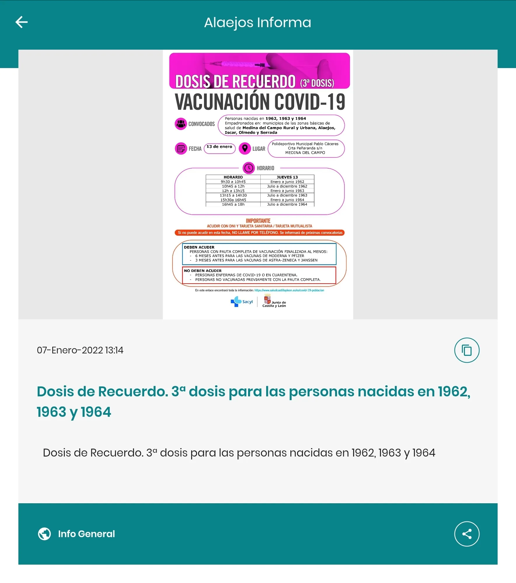 Alaejos Informa | Indus Appstore | Screenshot