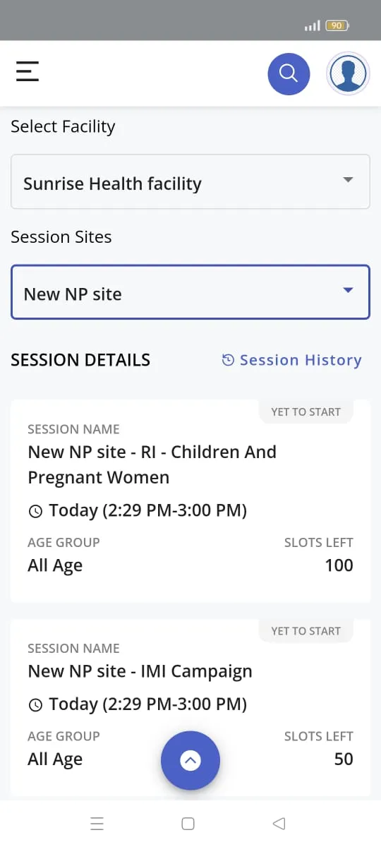 U-WIN Vaccinator | Indus Appstore | Screenshot