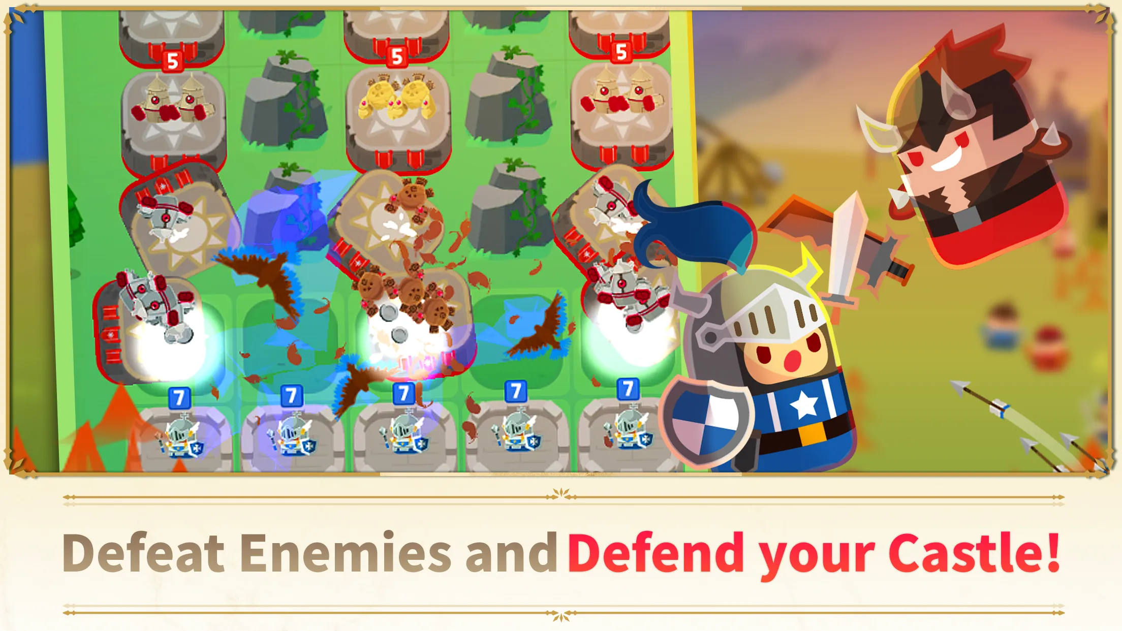 Merge Tactics: Kingdom Defense | Indus Appstore | Screenshot