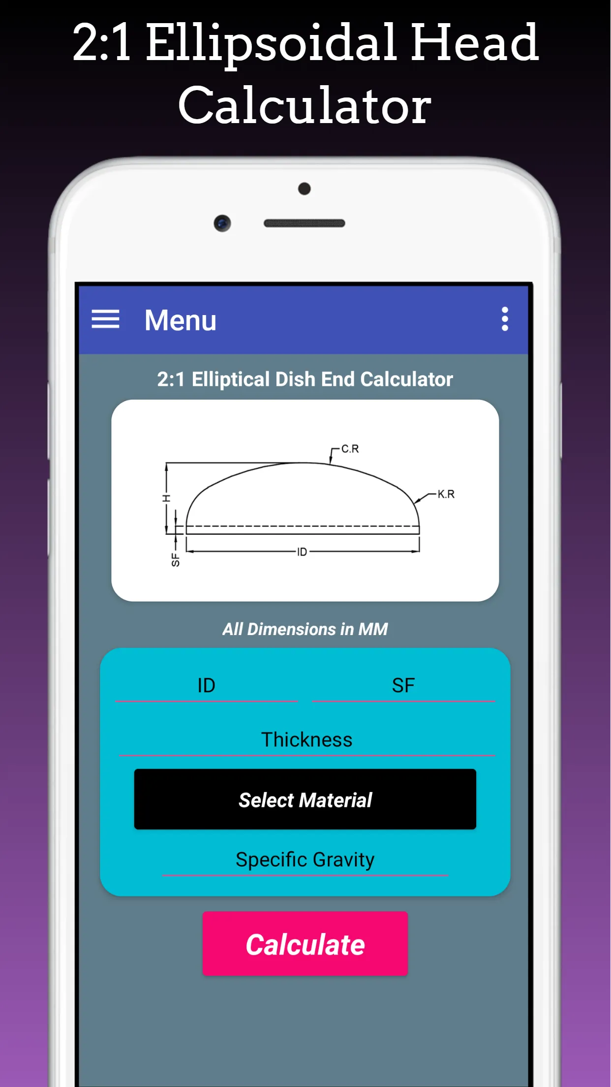 Pressure Vessel Heads | Indus Appstore | Screenshot