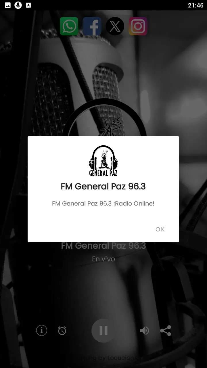 FM General Paz 96.3 | Indus Appstore | Screenshot