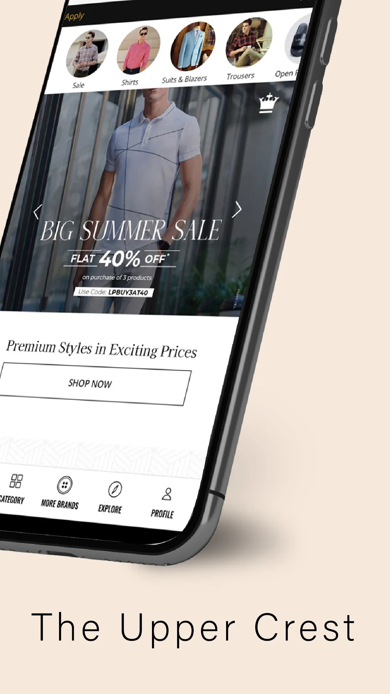 Louis Philippe Shopping App | Indus Appstore | Screenshot