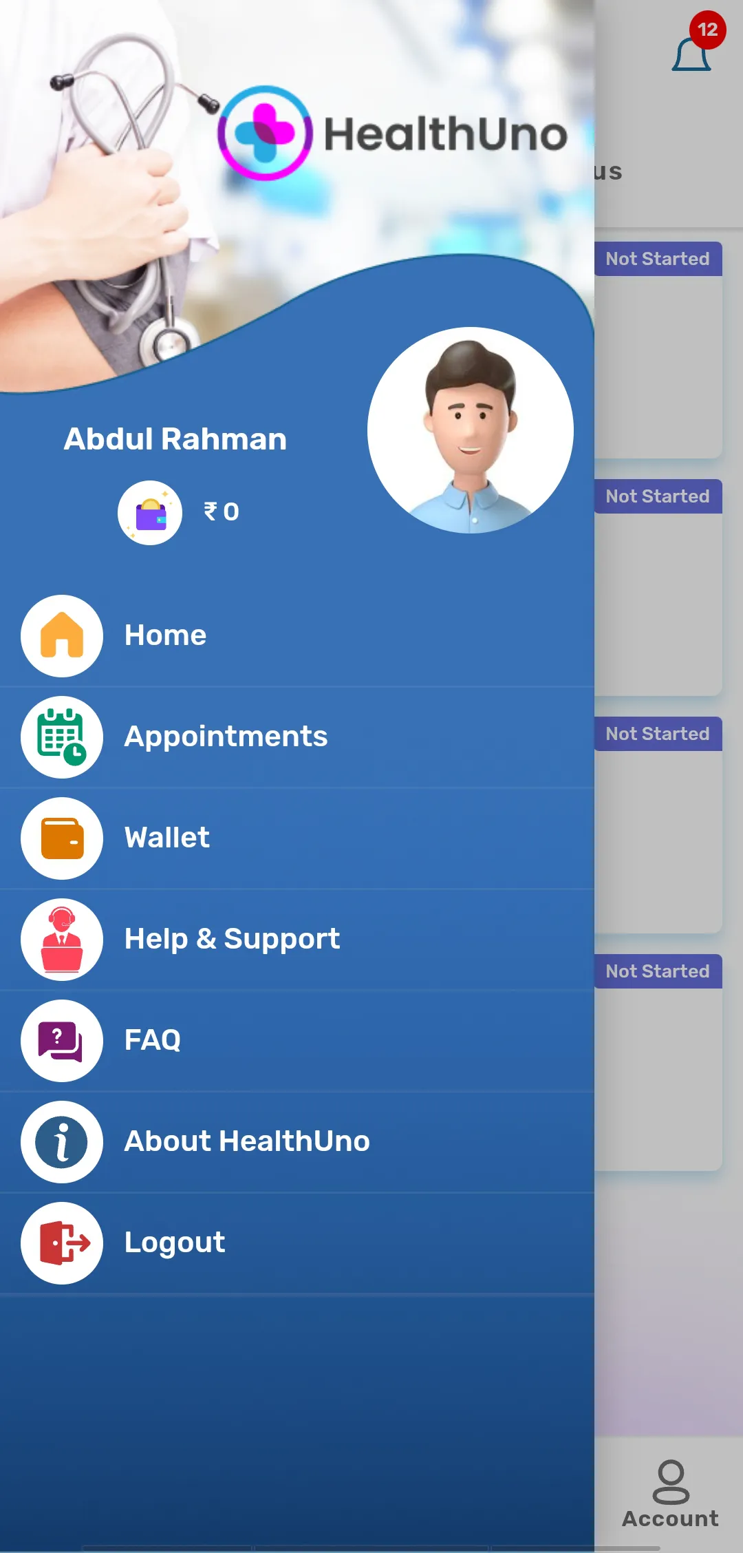 HealthUno Online Consultation | Indus Appstore | Screenshot