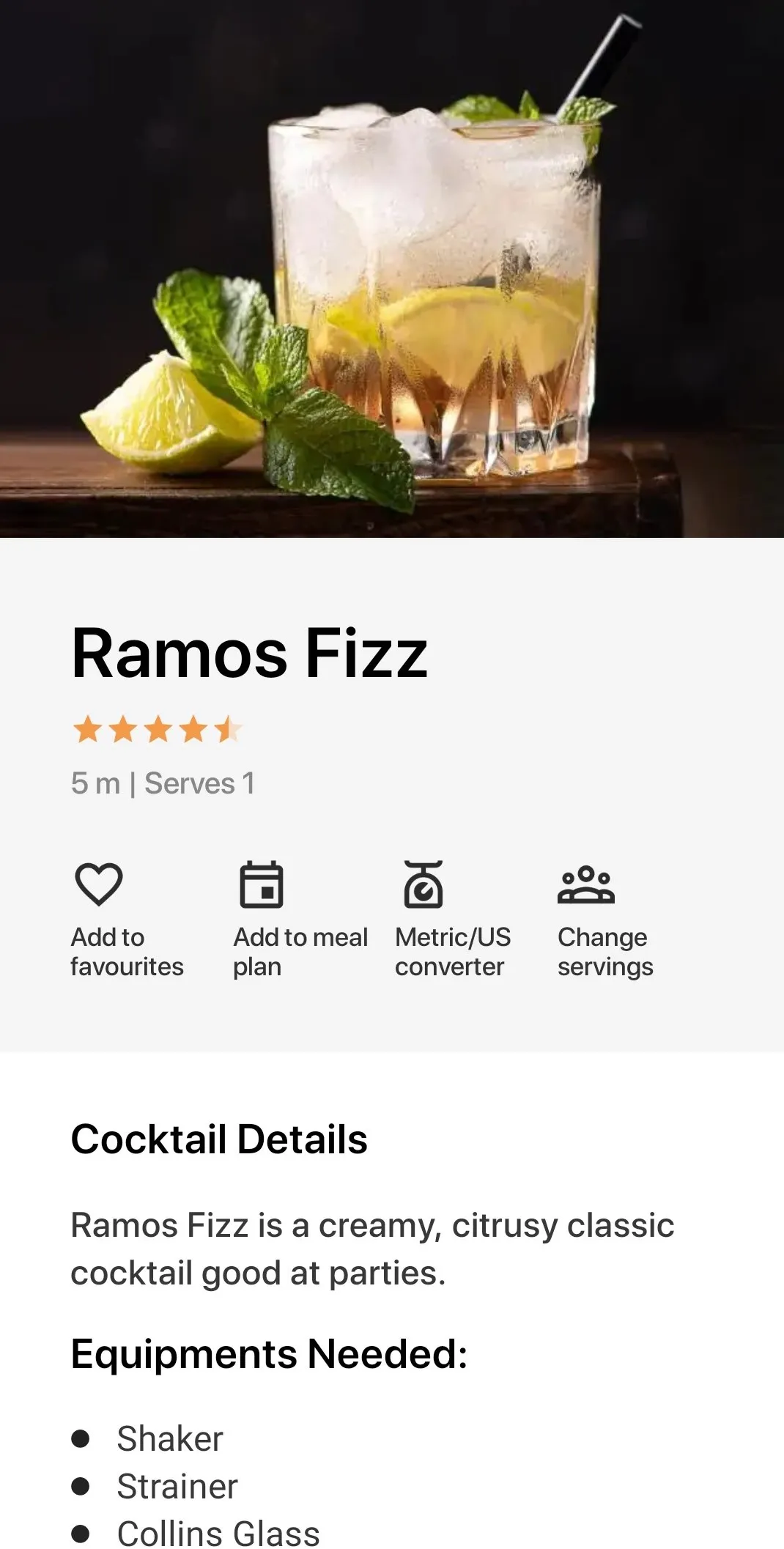 Cocktail Mix: Cocktail Recipes | Indus Appstore | Screenshot