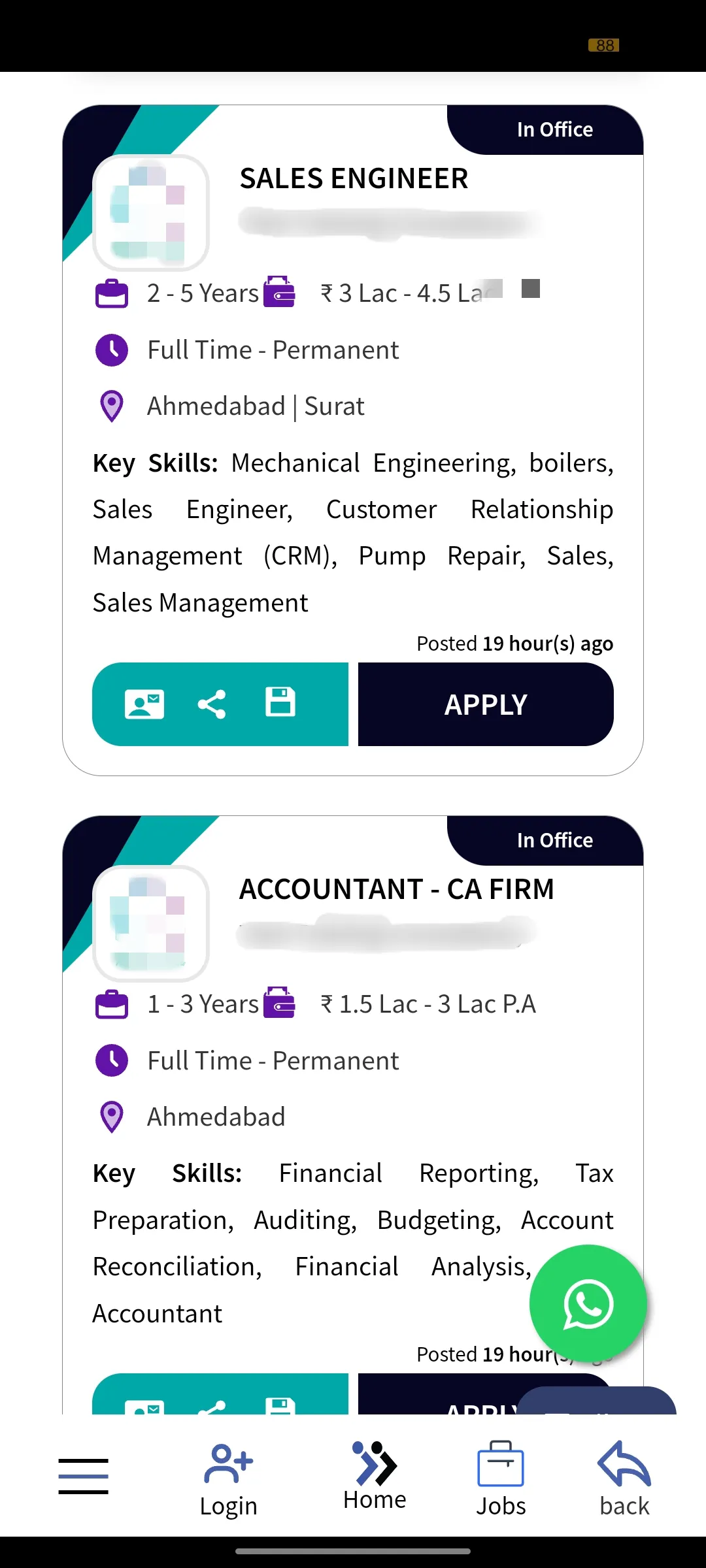 Jobringer - India's Job Portal | Indus Appstore | Screenshot