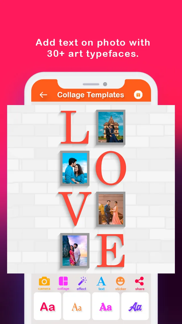 Love Photo Collage Editor | Indus Appstore | Screenshot