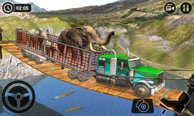 Offroad Wild Animal Truck Driv | Indus Appstore | Screenshot