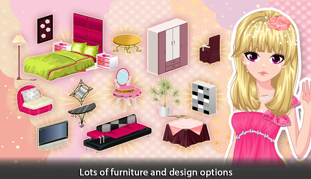 Girl Doll House - Room Design | Indus Appstore | Screenshot