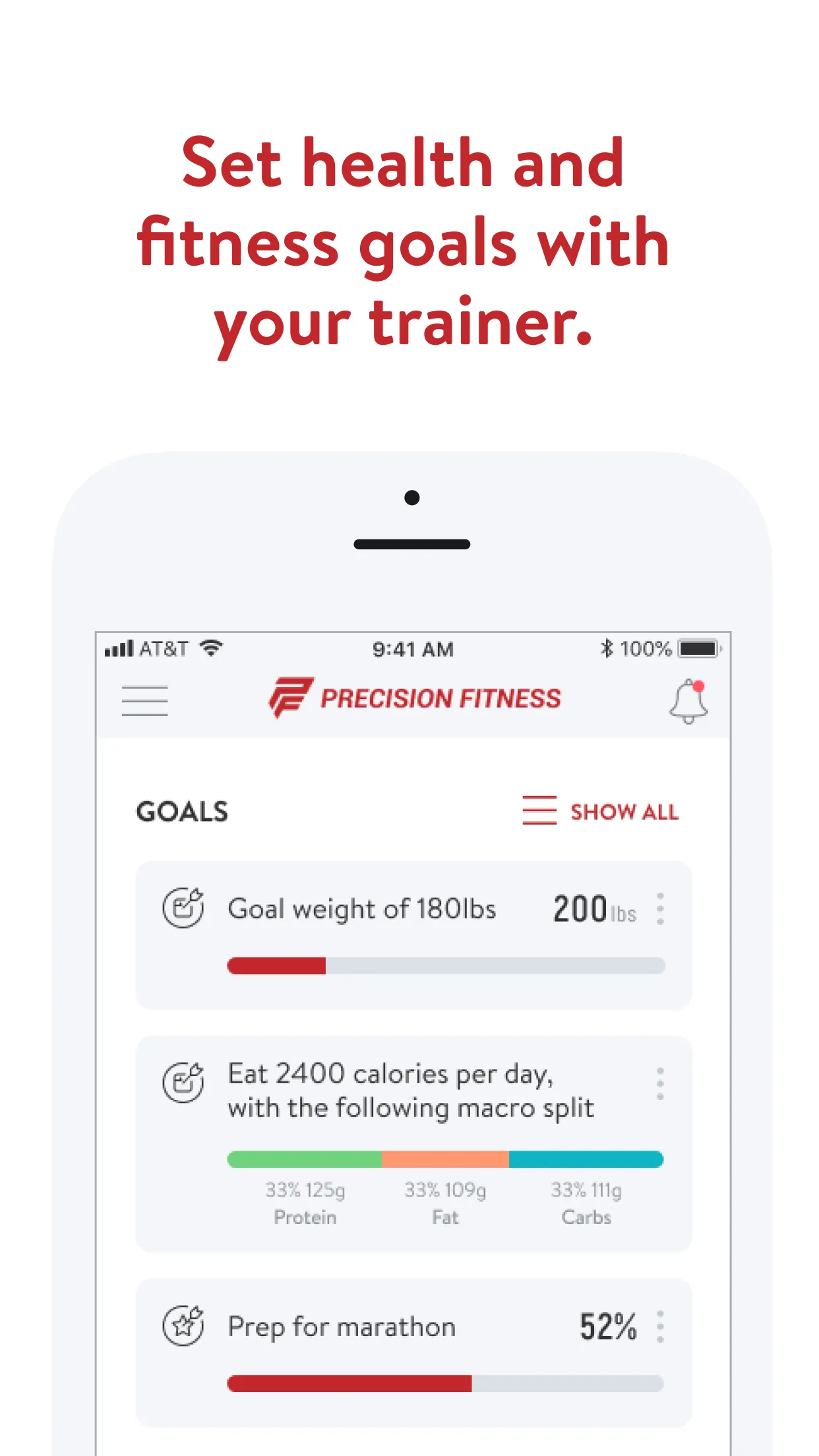 Precision Fitness Online | Indus Appstore | Screenshot