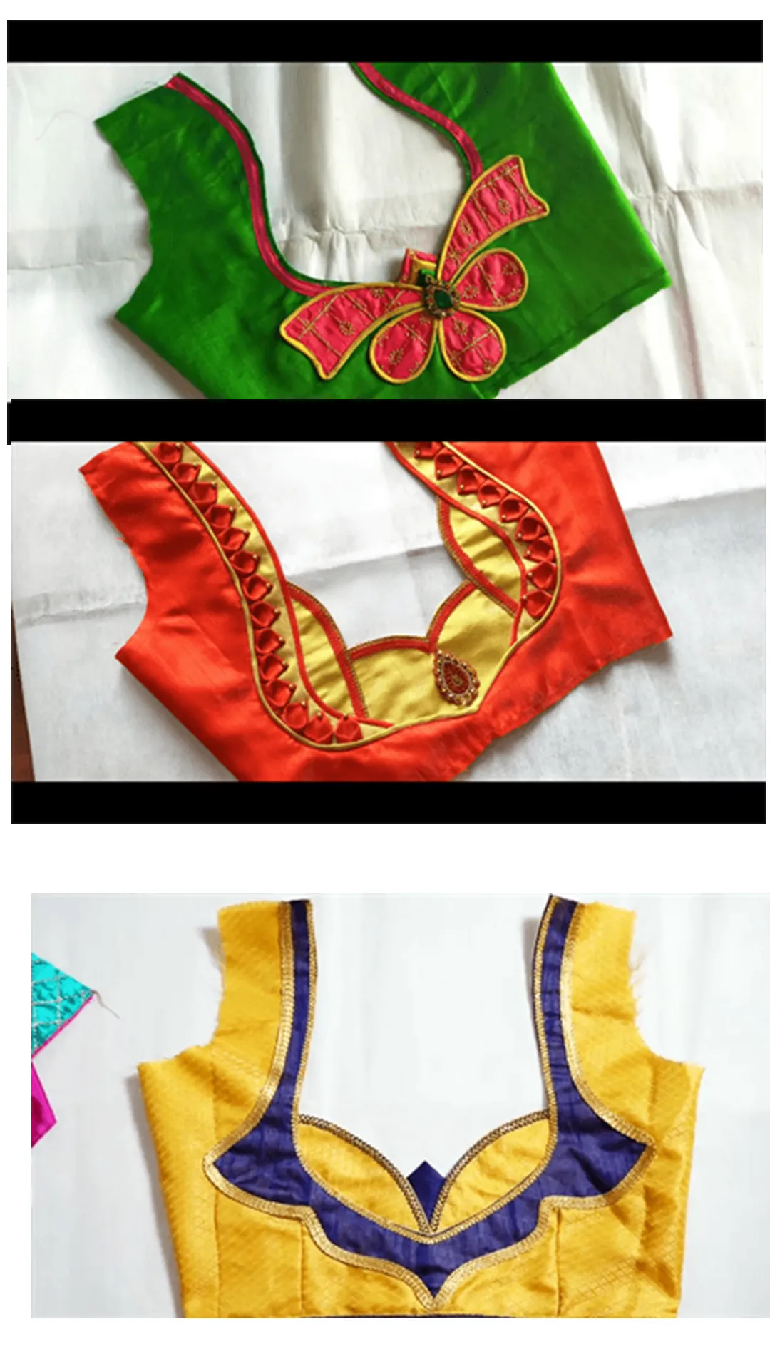 Paithani Blouse Neck Designs | Indus Appstore | Screenshot