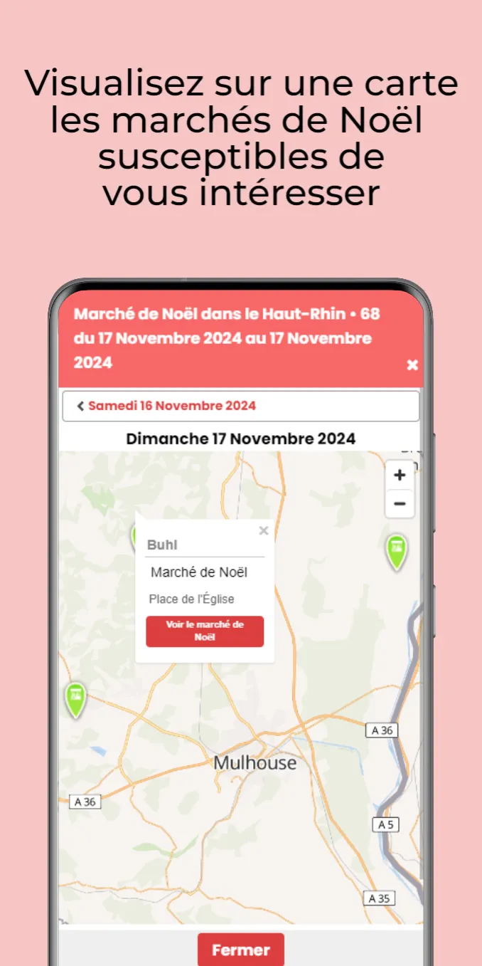 Agenda des marchés de Noël | Indus Appstore | Screenshot