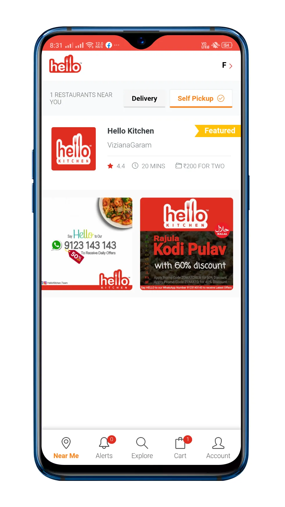 Hello Kitchen | Indus Appstore | Screenshot