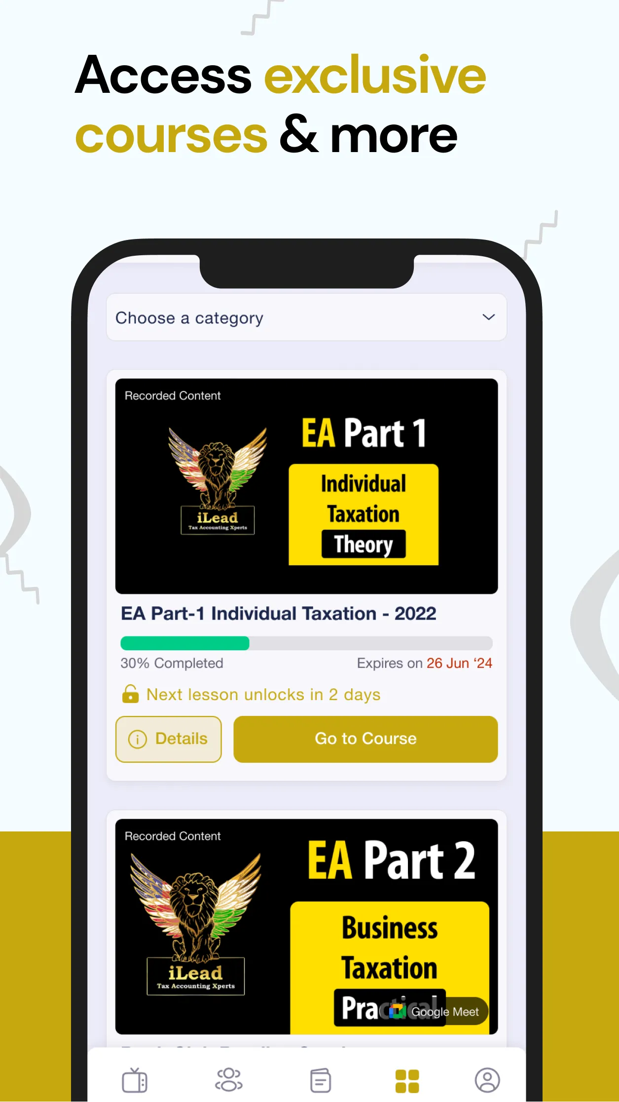 iLead Tax Academy | Indus Appstore | Screenshot