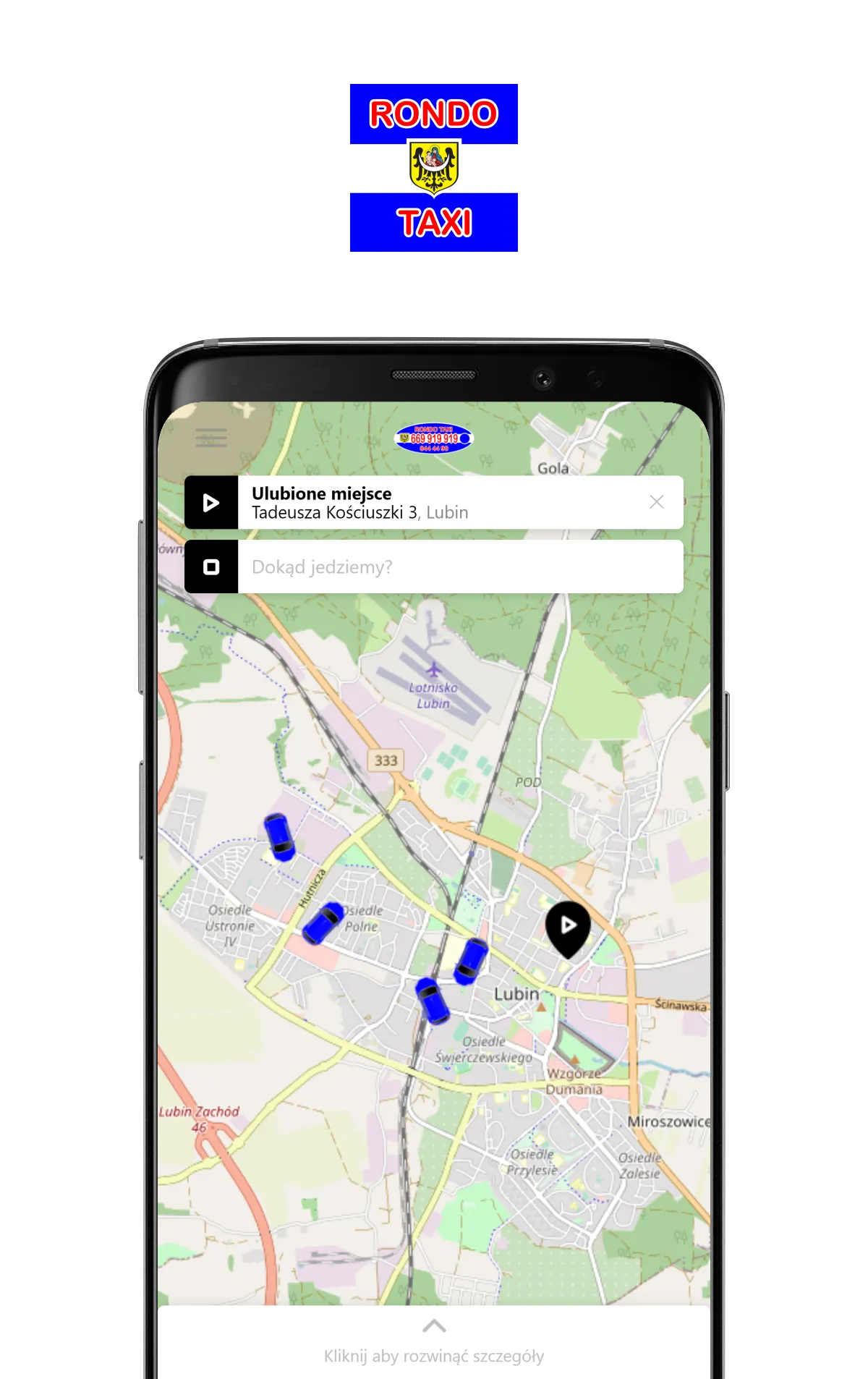 Rondo Taxi Lubin | Indus Appstore | Screenshot