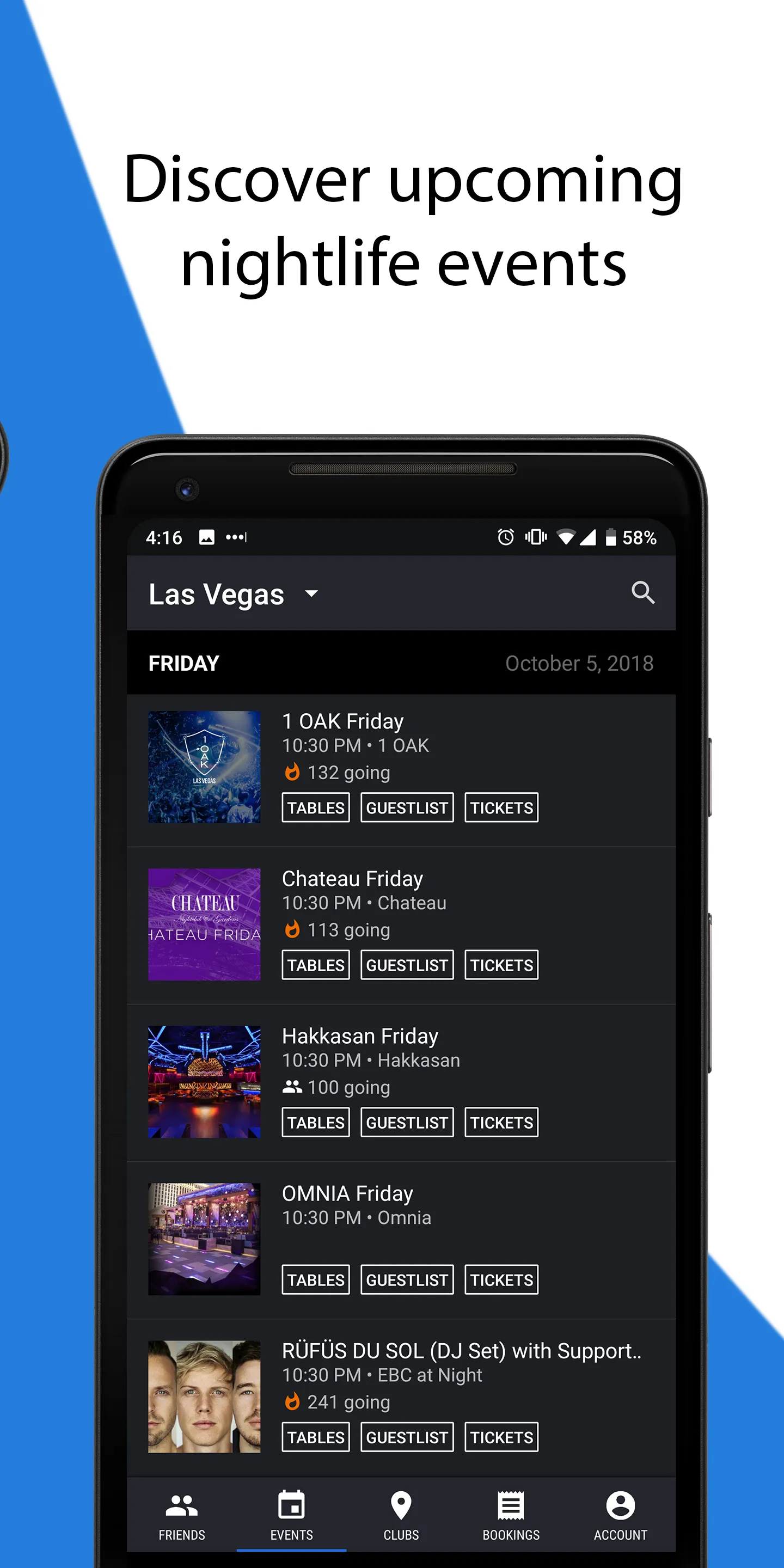 Discotech: Nightlife/Festivals | Indus Appstore | Screenshot