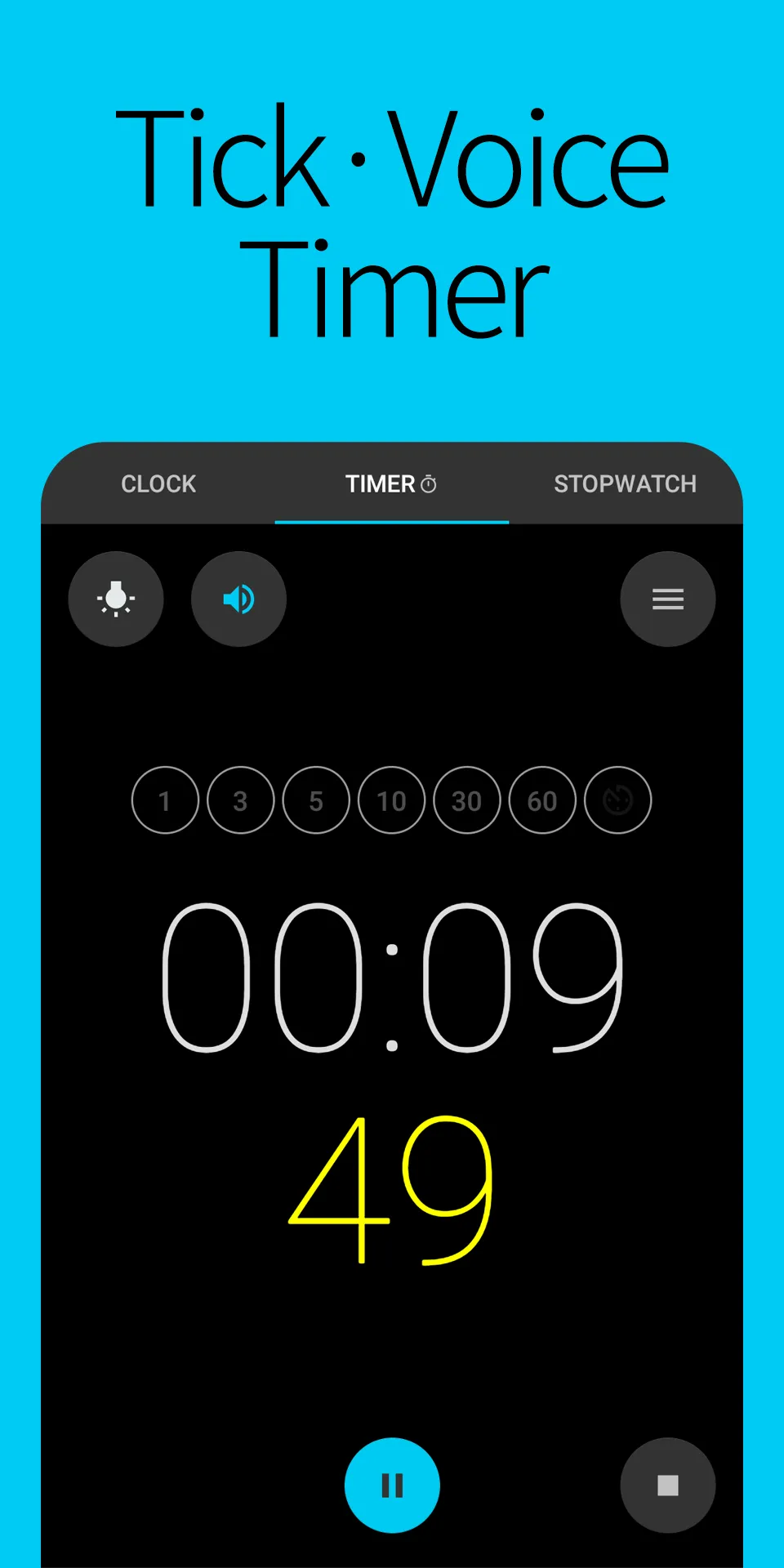 Ticking Clock: Speaking timer | Indus Appstore | Screenshot