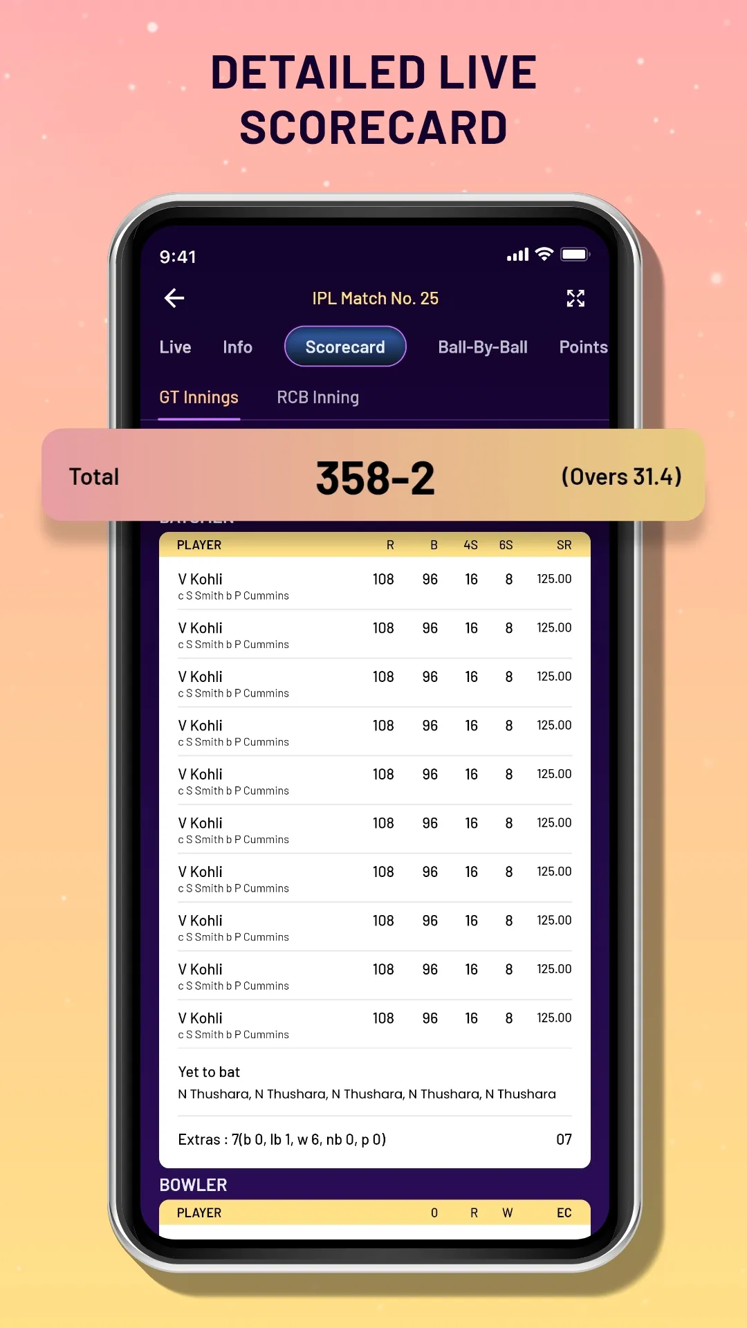 Titan Cricket Live Line - Exch | Indus Appstore | Screenshot